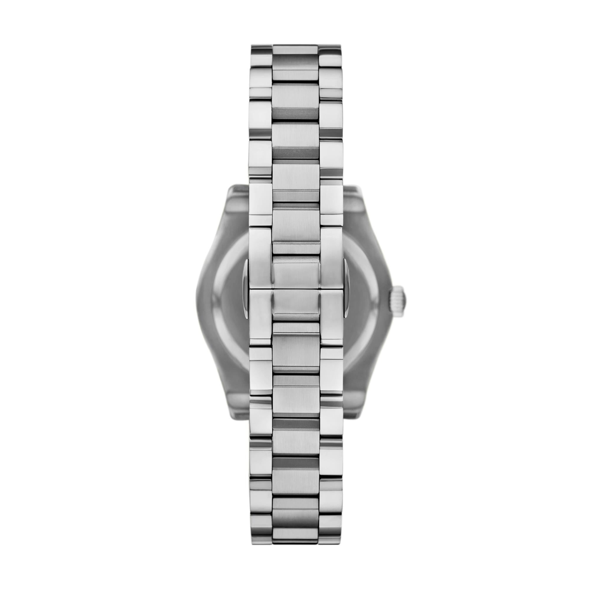Emporio Armani Federica 32mm Pink Dial Steel Ladies Quartz Watch AR11658