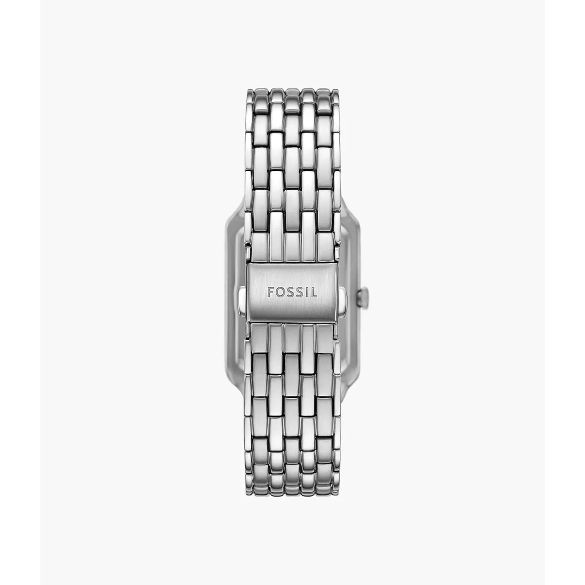 Fossil Raquel 26mm Perlmutt Zifferblatt Stahl Damen Quarz Uhr ES5401