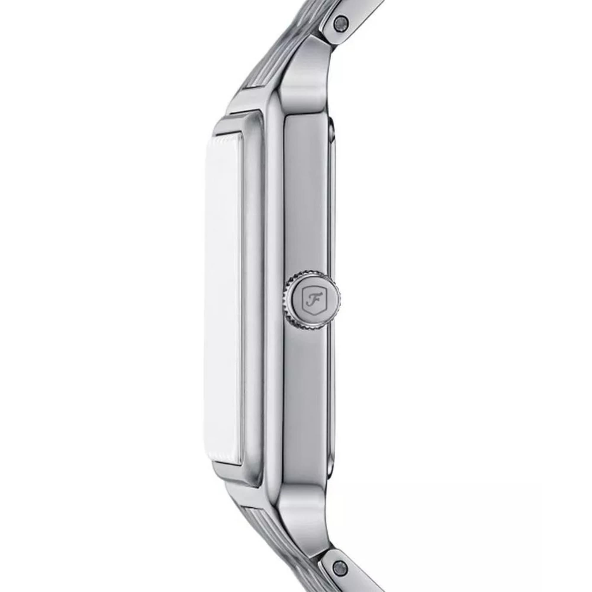 Fossil Raquel 26mm Perlmutt Zifferblatt Stahl Damen Quarz Uhr ES5402