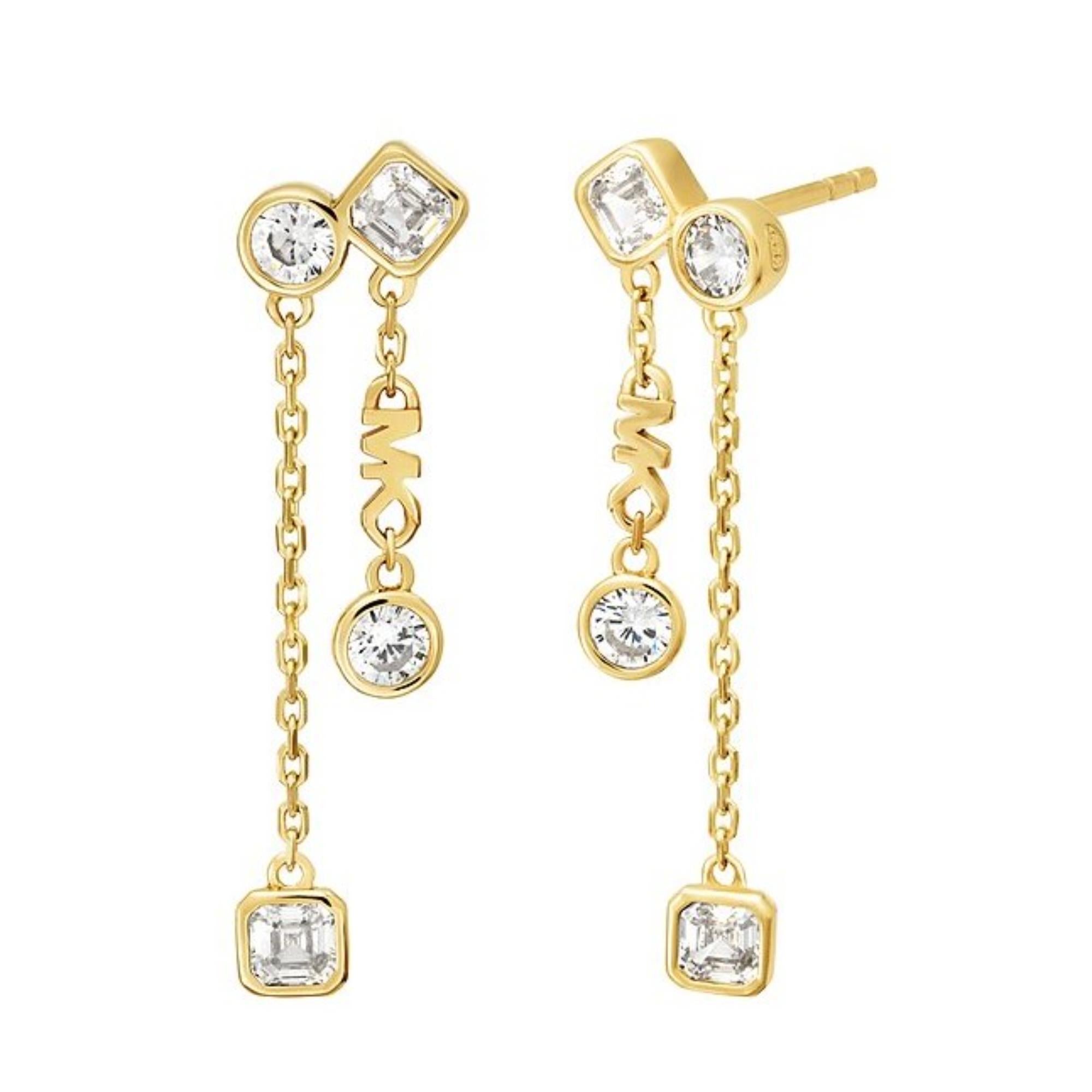 Michael Kors14K Gold-Plated Ladies Earrings MKC1773710
