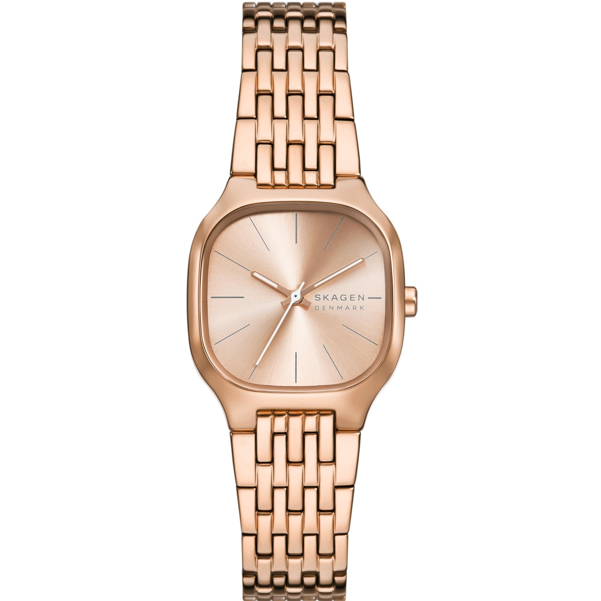 Skagen Lille Rose Gold Dial Ladies Watch SKW3166