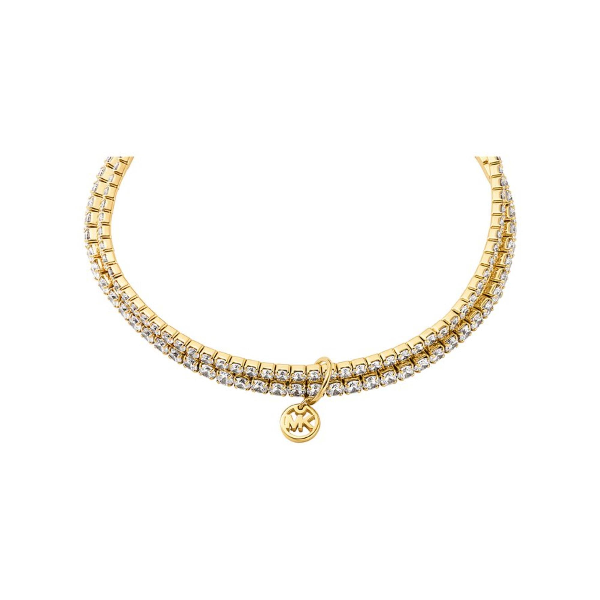 Michael Kors Brilliance Gold-Tone Ladies Bracelet MKJ8359CZ710