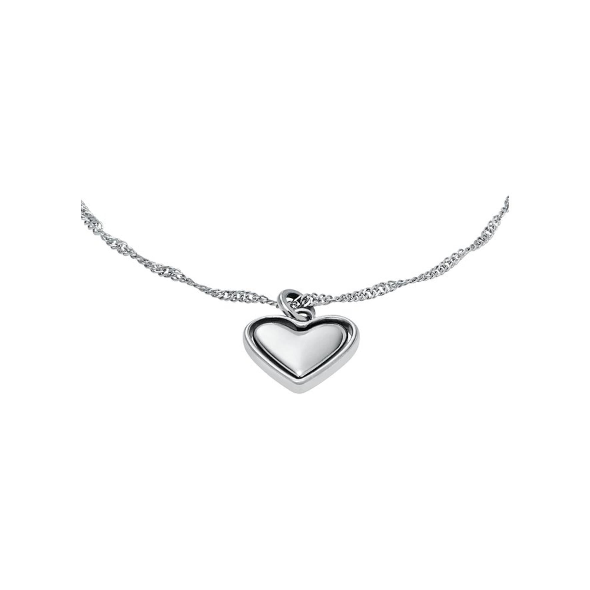 Fossil Legacy Heart Rotating Chain Ladies Bracelet JF04837040