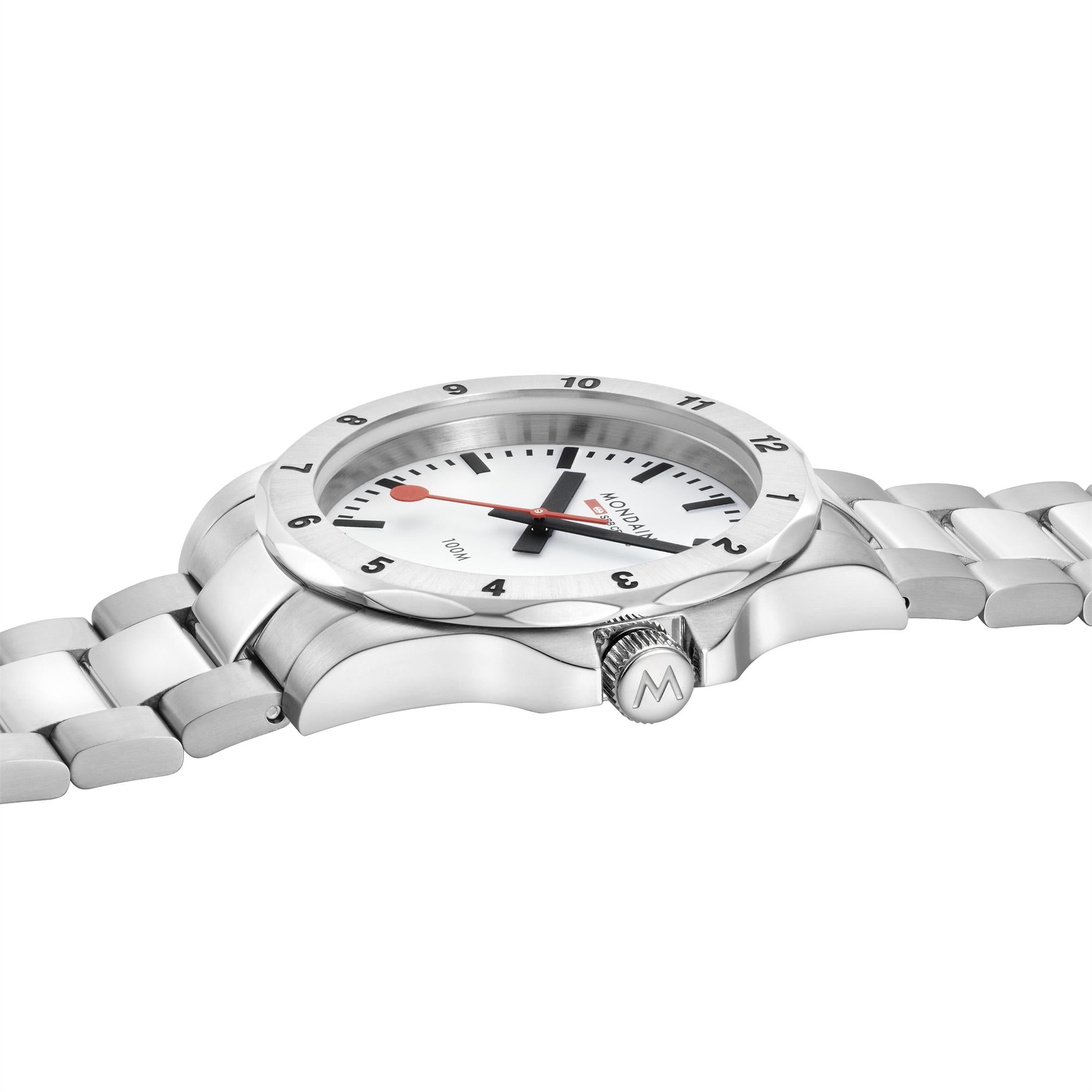 Mondaine Numeri Quartz White Dial Men's Watch MSN.4211B.SK