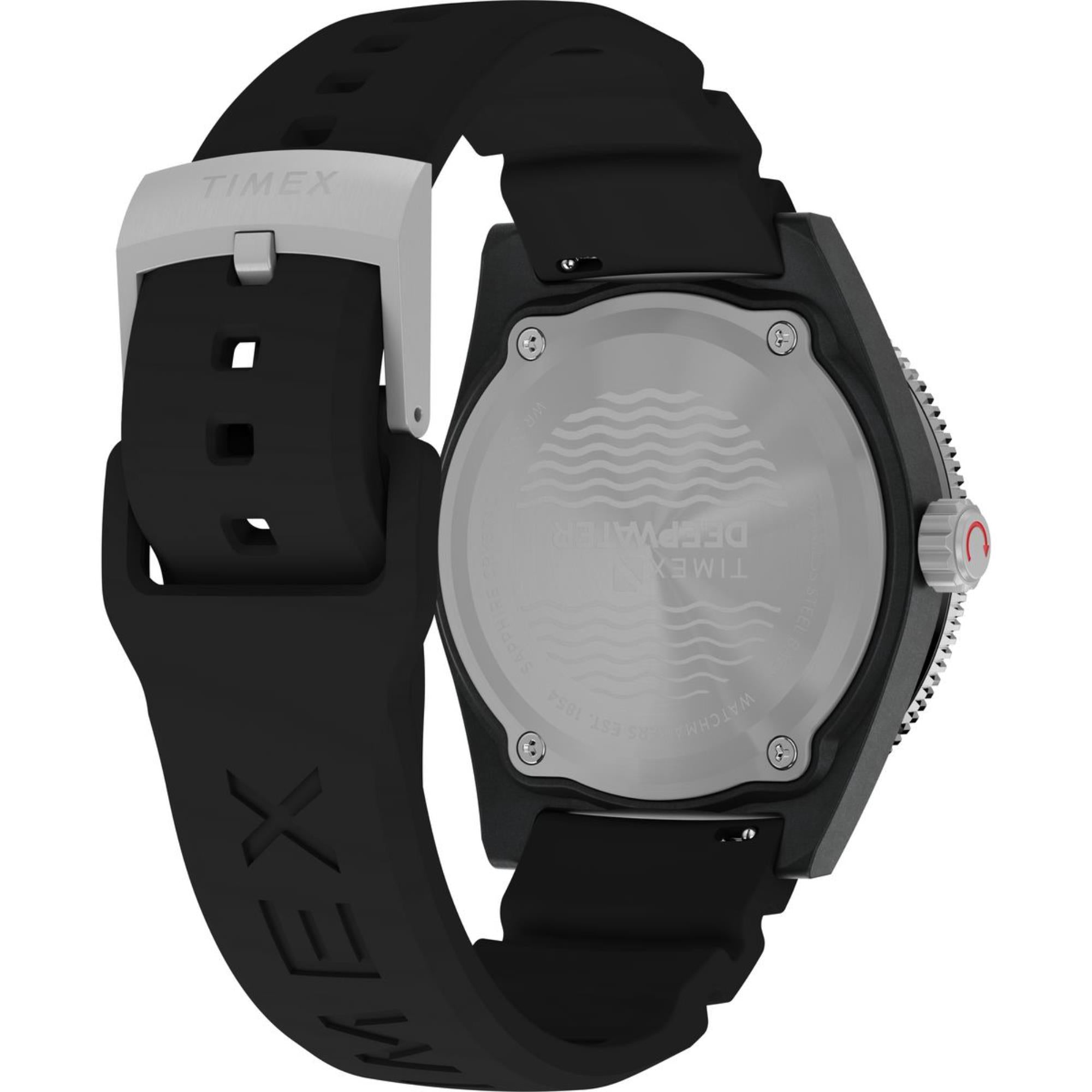 Timex Deep Water Reef Black Dial Men's Watch TW2Y02200