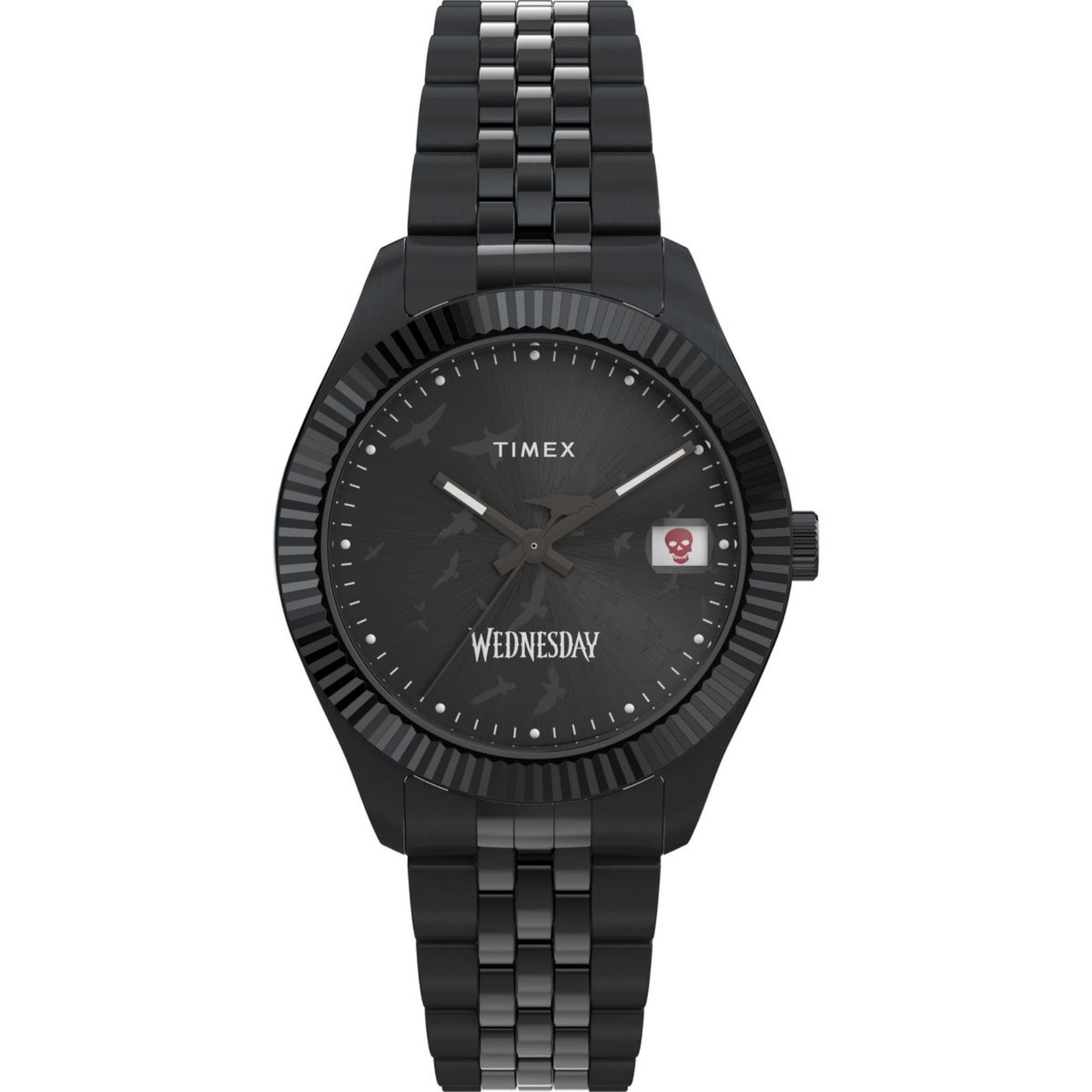 Timex Wednesday Legacy Black Dial Men's Watch TW2Y19600