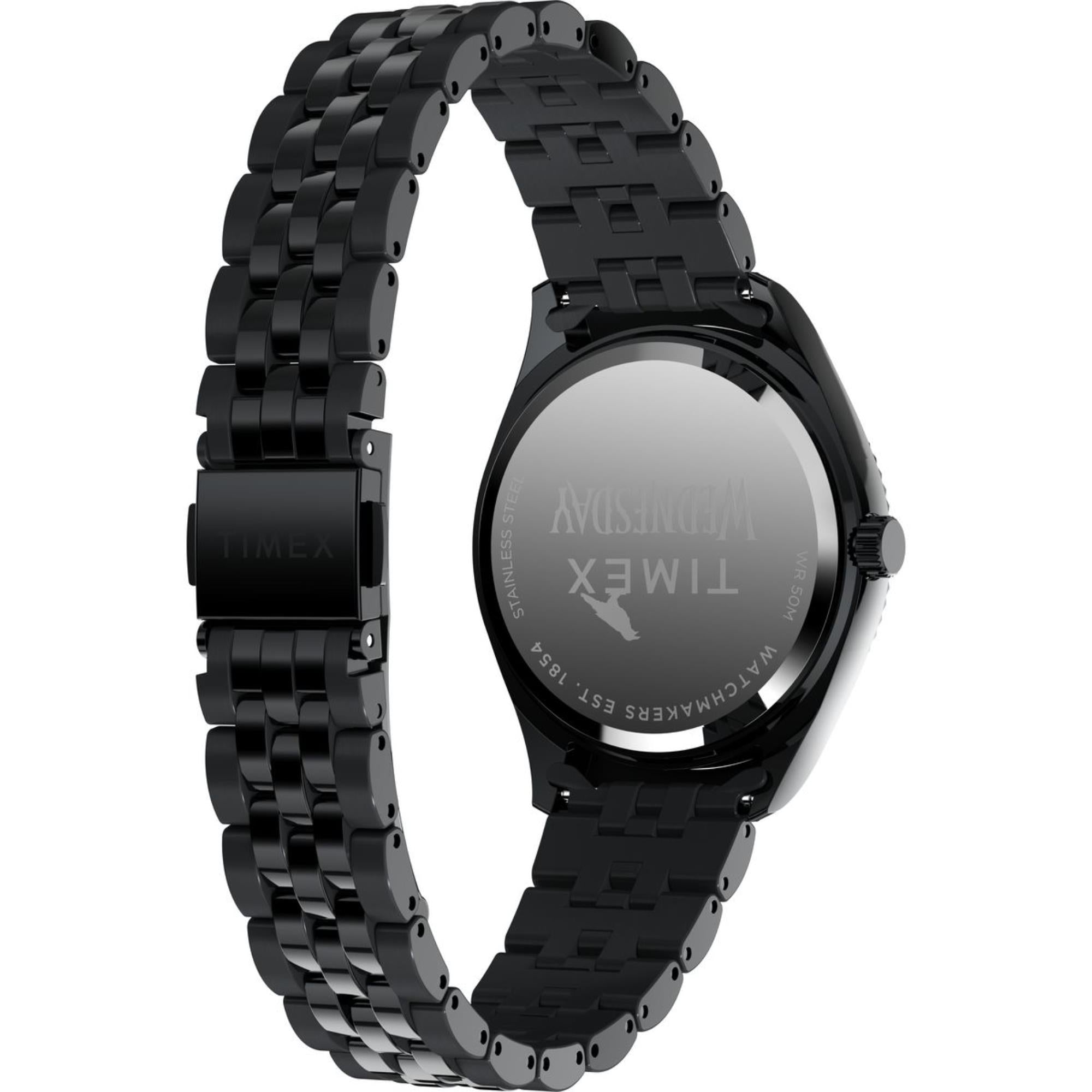 Timex Wednesday Legacy Black Dial Men's Watch TW2Y19600