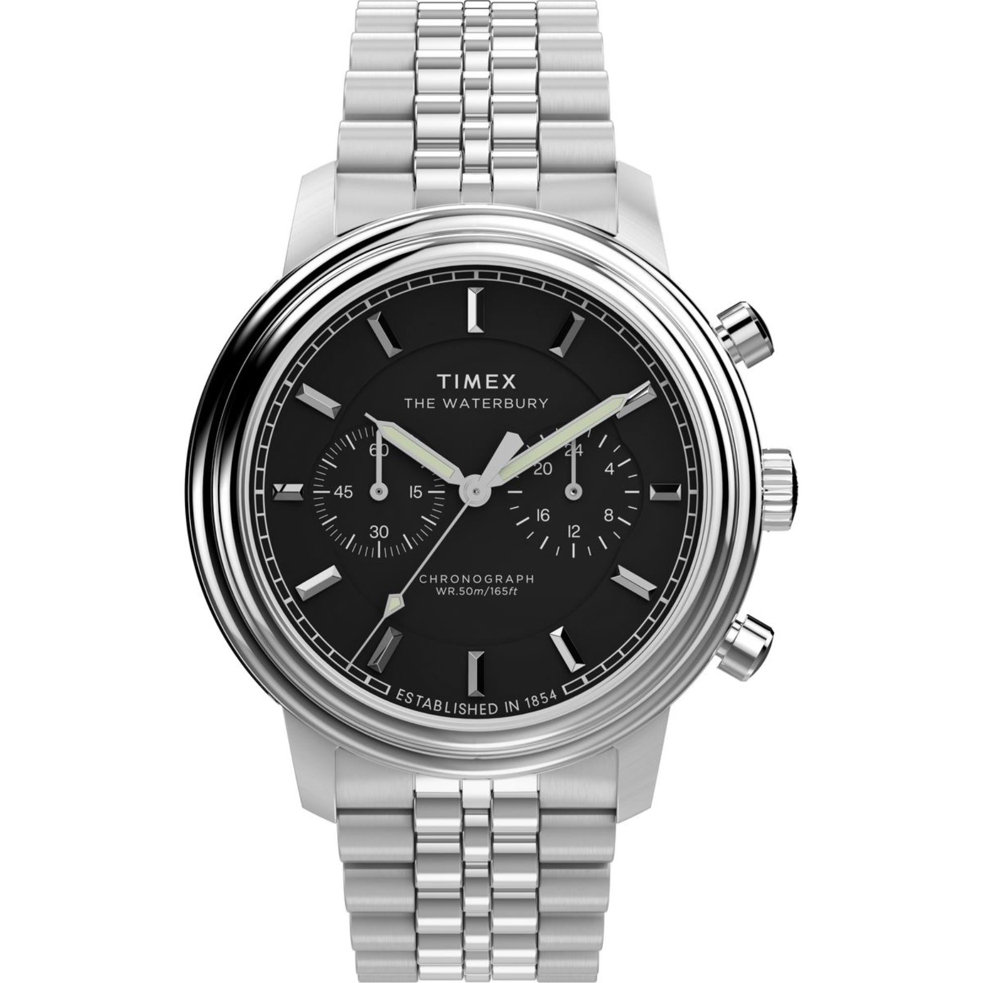 Timex Waterbury Metropolitan Black Dial Men's Watch TW2Y23400