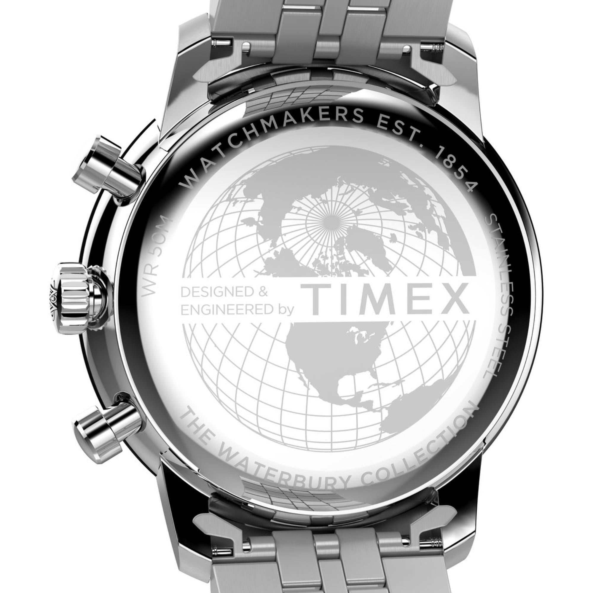 Timex Waterbury Metropolitan Black Dial Men's Watch TW2Y23400