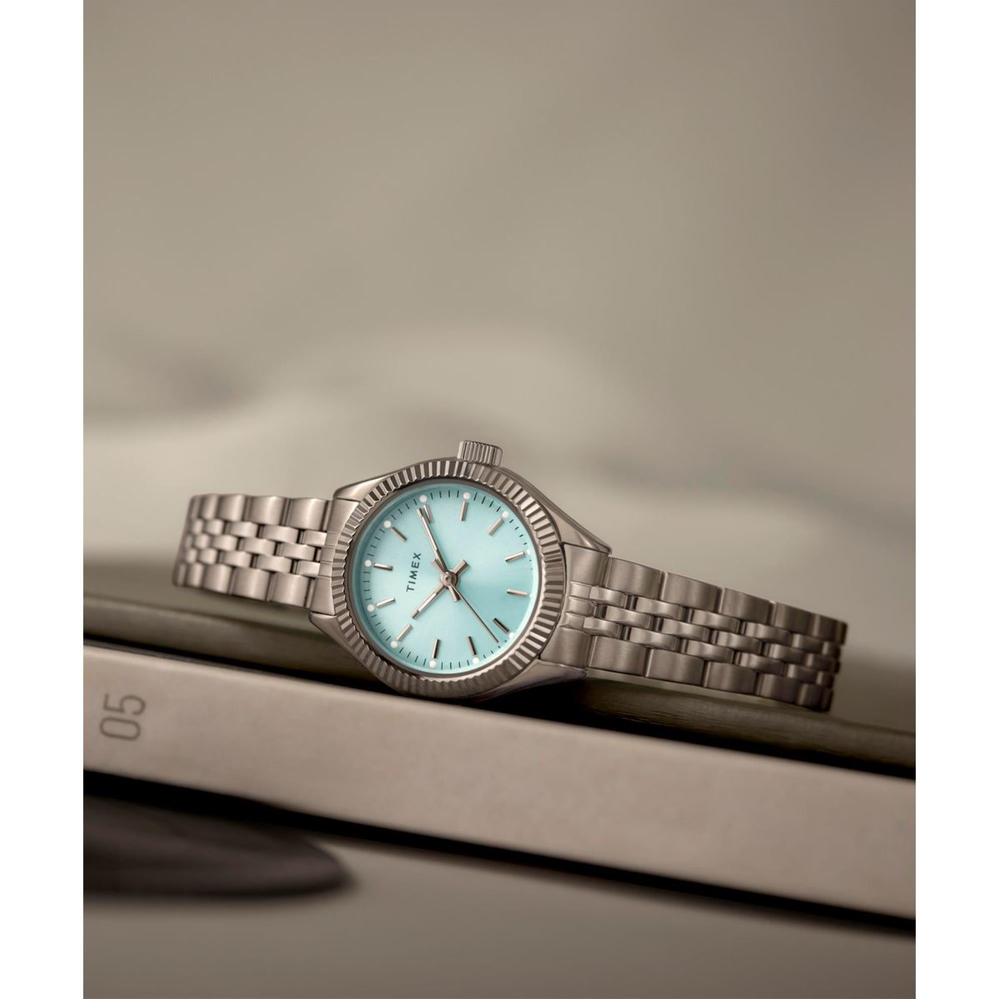 Timex Mini Legacy Blue Dial Women's Watch TW2W90700