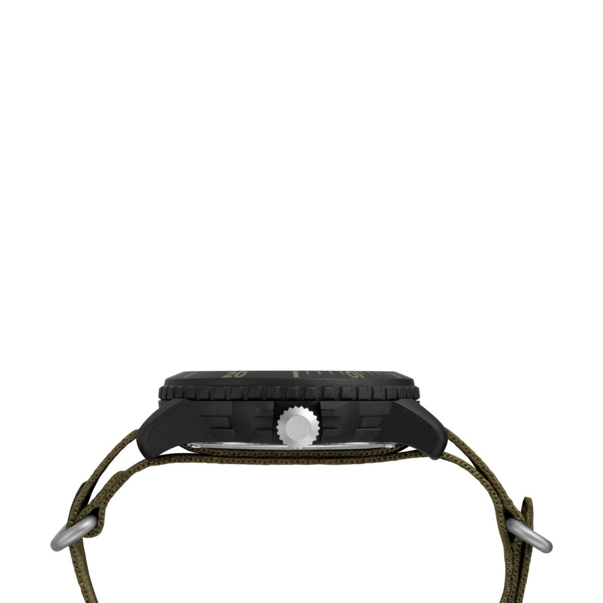 Timex Expedition Gallatin Schwarz Zifferblatt Stoffarmband Herren Uhr TW4B14500