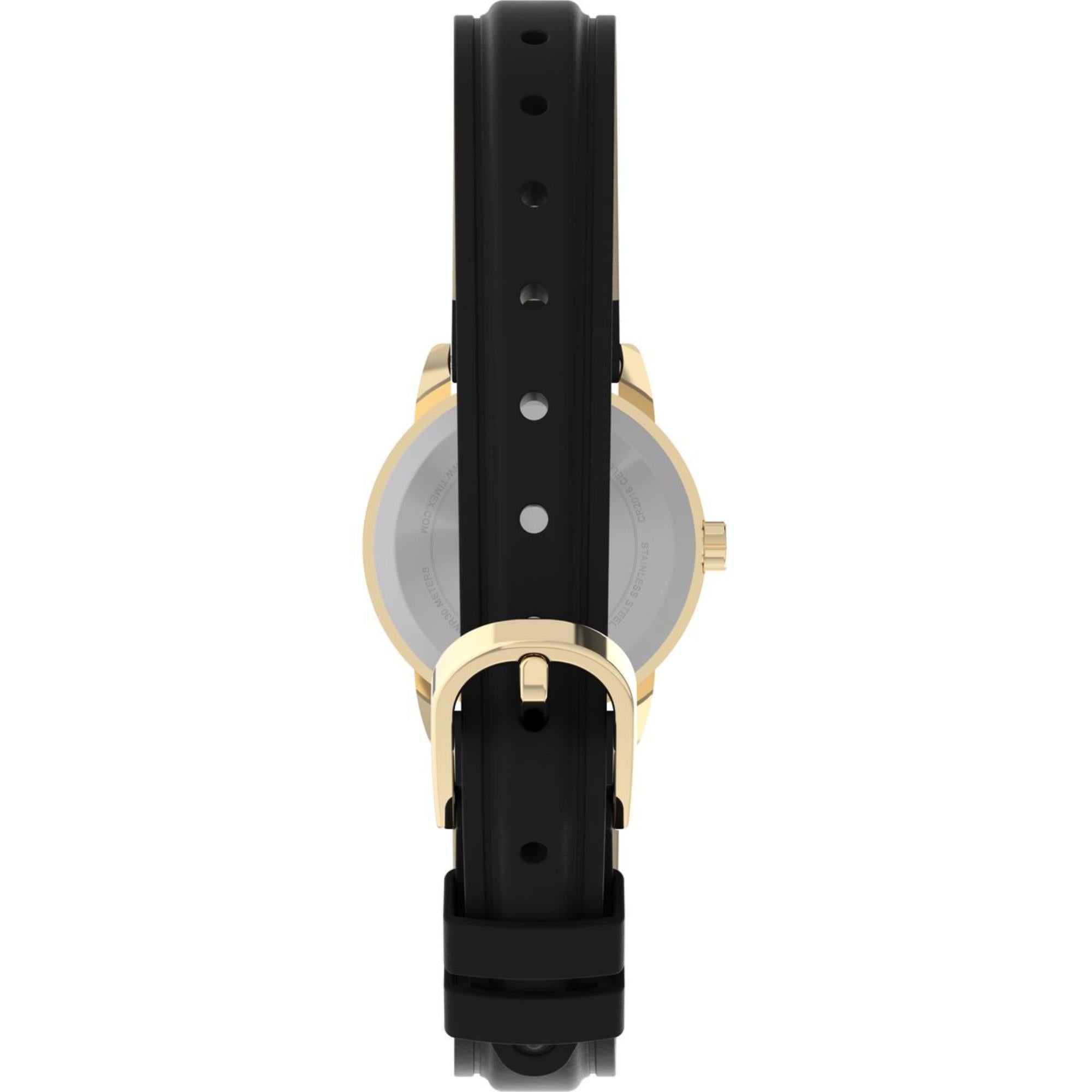 Timex Easy Reader Weiß Zifferblatt Lederarmband Damen Uhr T20433