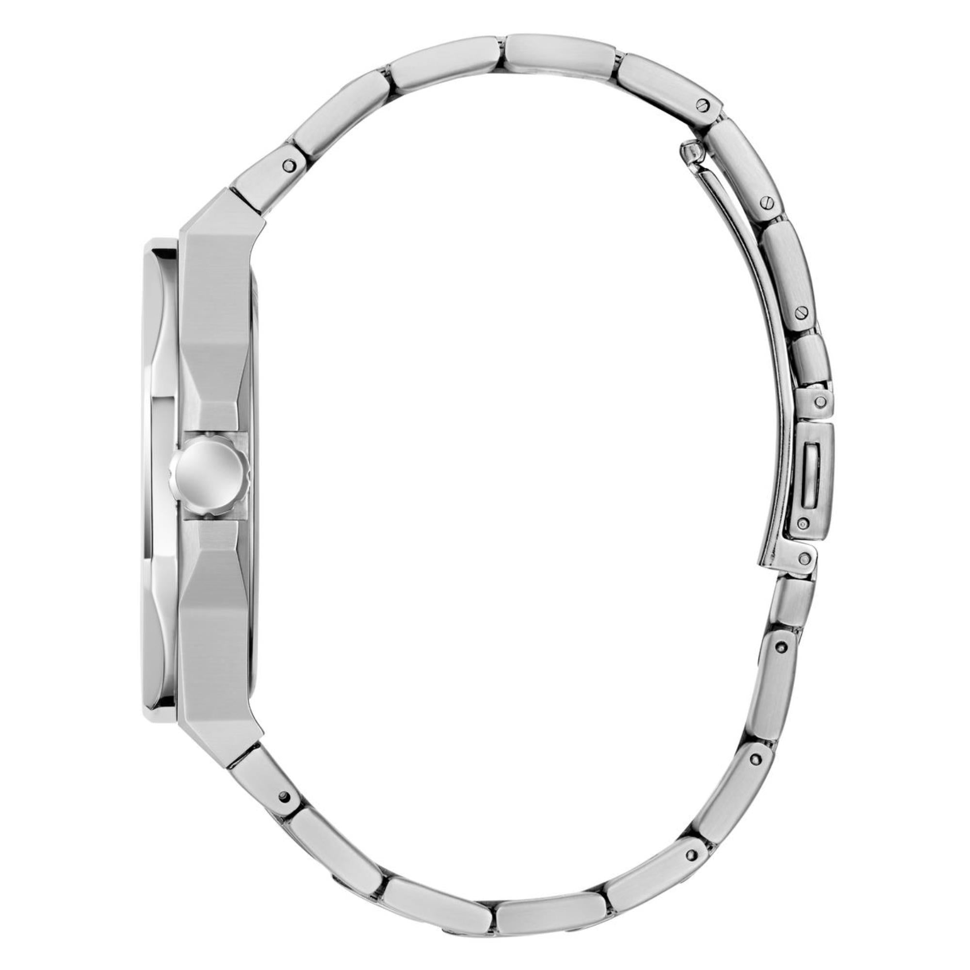 Guess Emperor Blue Dial Stainless Steel Strap Men's Watch GW0849G1