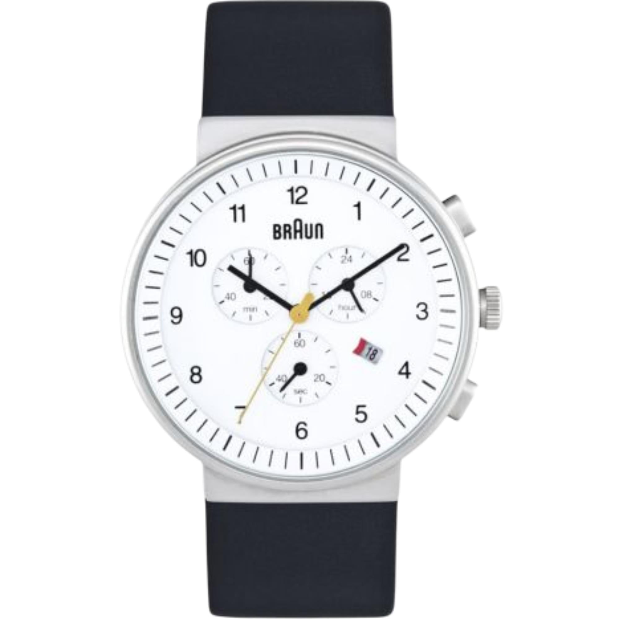Braun Classic Chronograph Men's Watch BN0035BWHBKG
