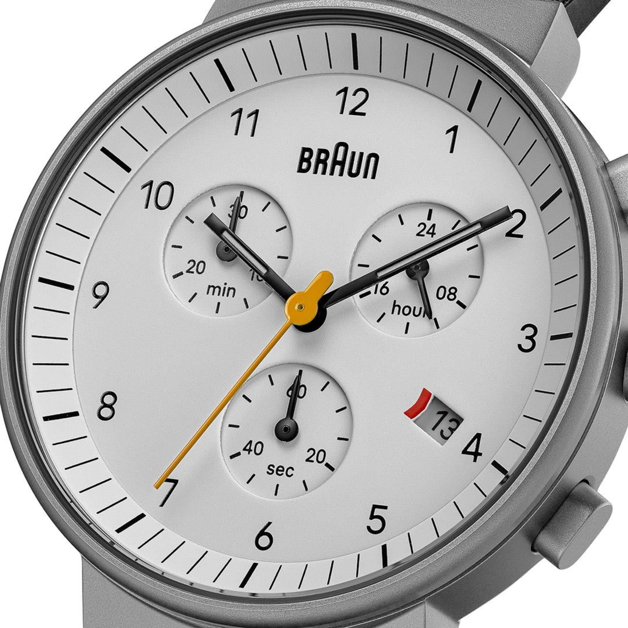 Braun Classic Chronograph Men's Watch BN0035BWHBKG
