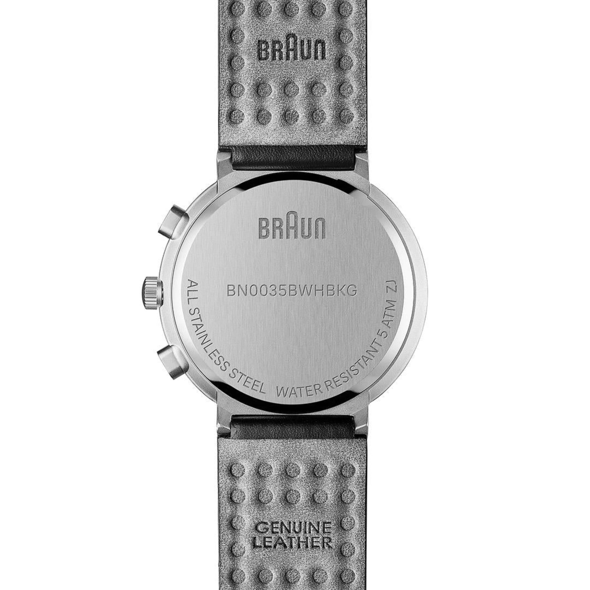 Braun Classic Chronograph Men's Watch BN0035BWHBKG