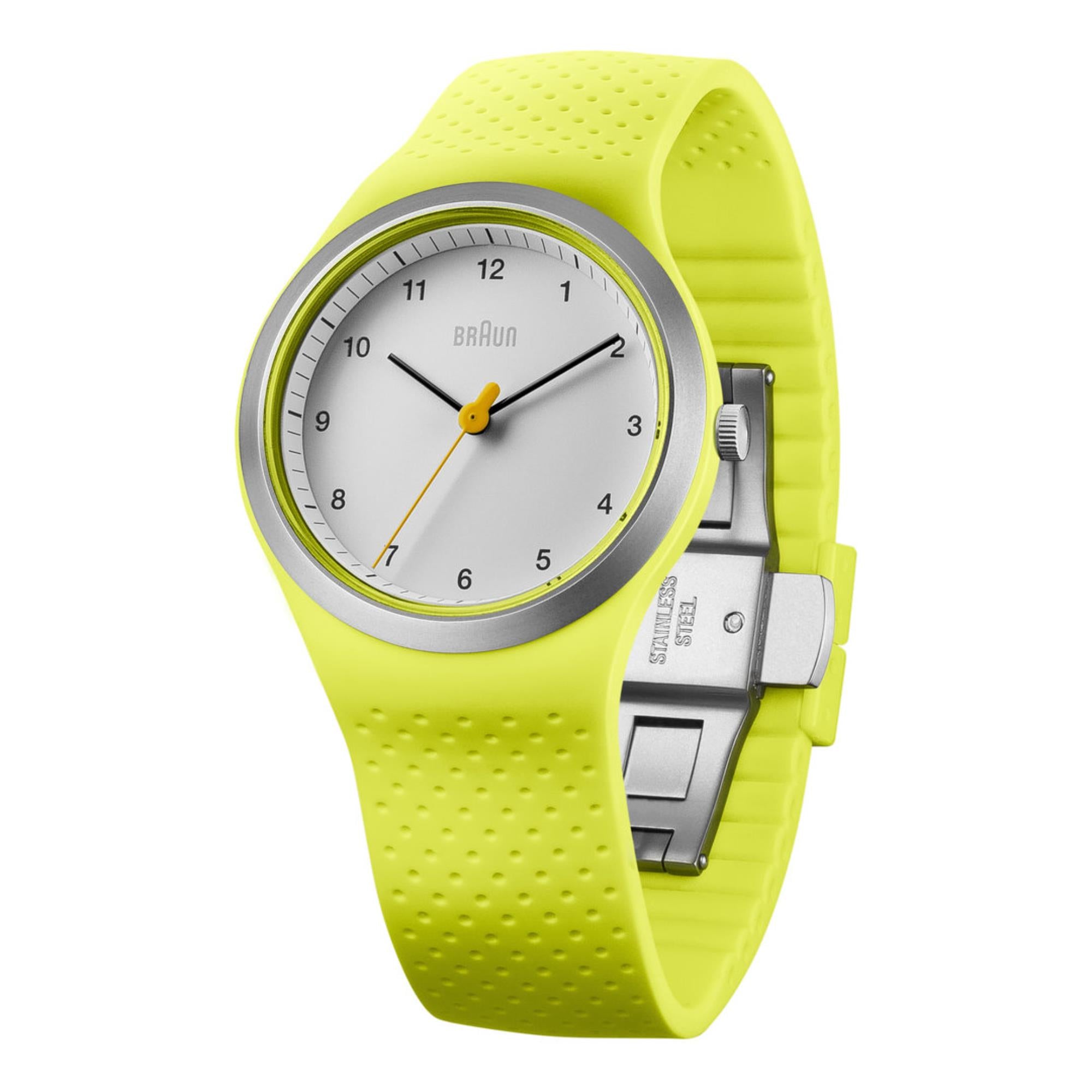Braun Sport Watch White Dial Unisex Watch BN0111WHGRL
