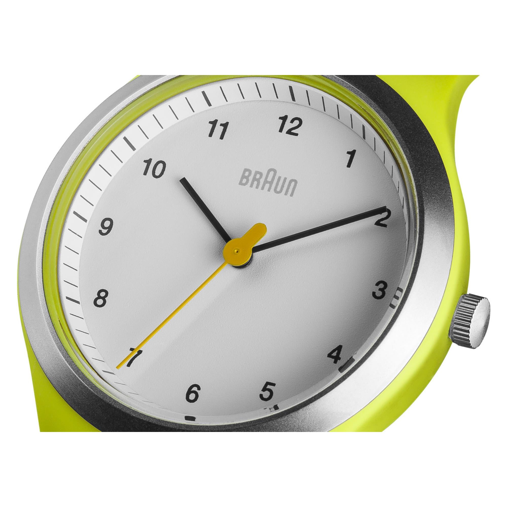 Braun Sport Watch White Dial Unisex Watch BN0111WHGRL