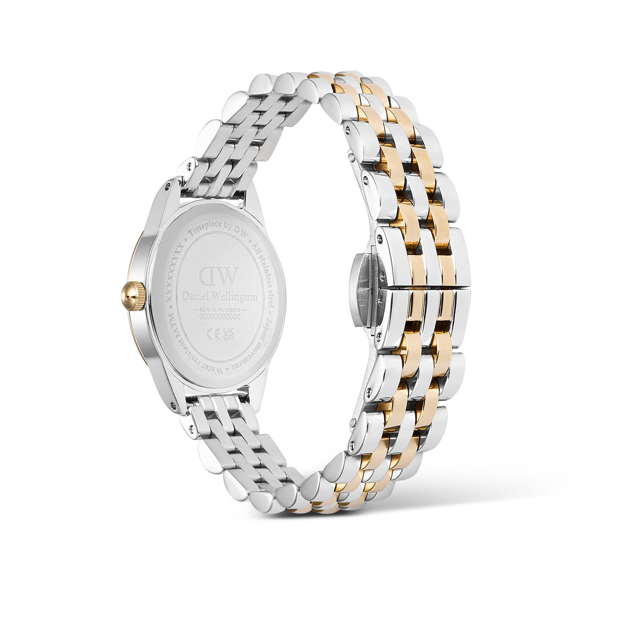Daniel Wellington Ophelia 22mm White Dial Steel Ladies Quartz Watch DW00100811
