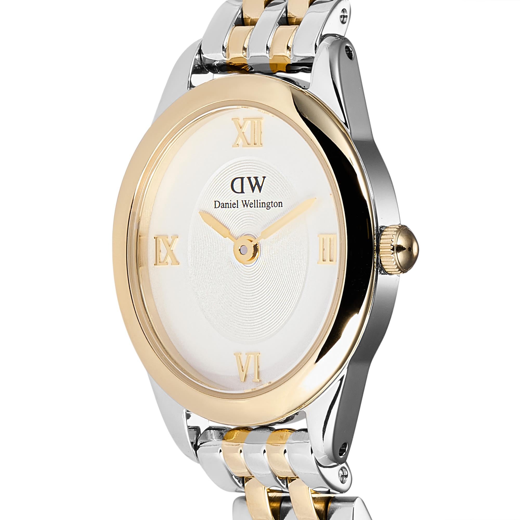 Daniel Wellington Ophelia 22mm White Dial Steel Ladies Quartz Watch DW00100811