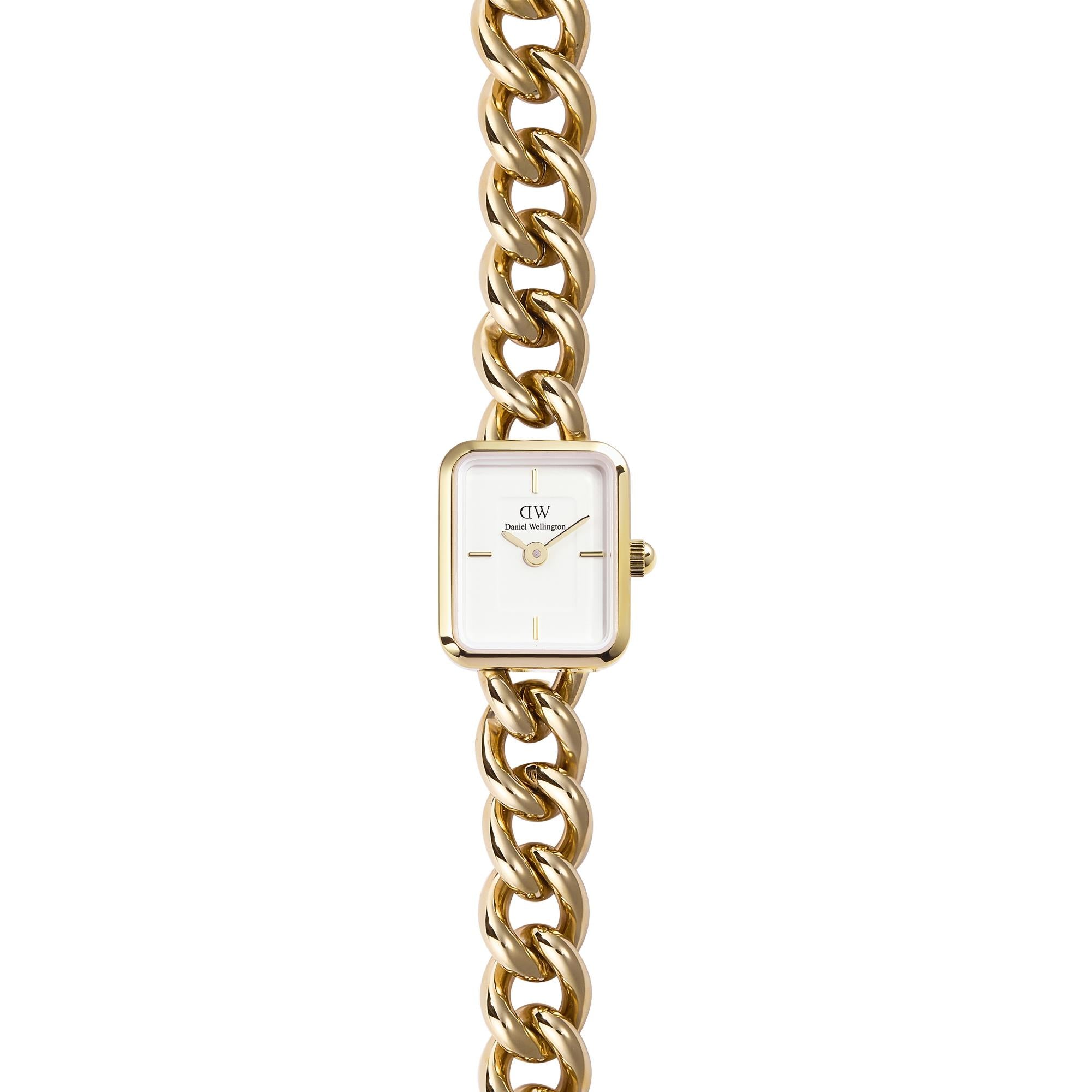 Daniel Wellington Jolie 15mm White Dial Steel Ladies Quartz Watch DW00100836