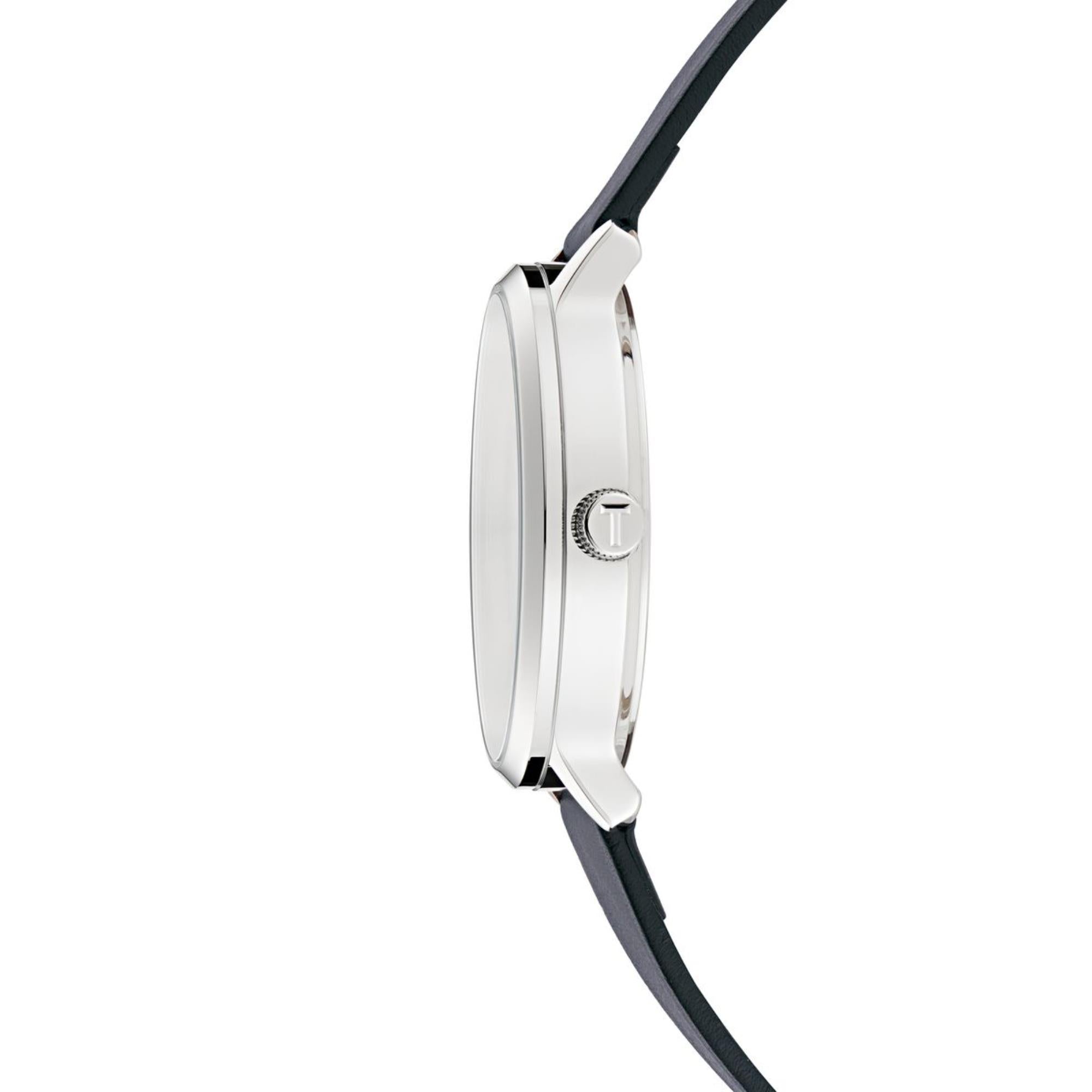 Ted Baker Haarvin Blaues Zifferblatt Lederarmband Herren Uhr BKPHAS503