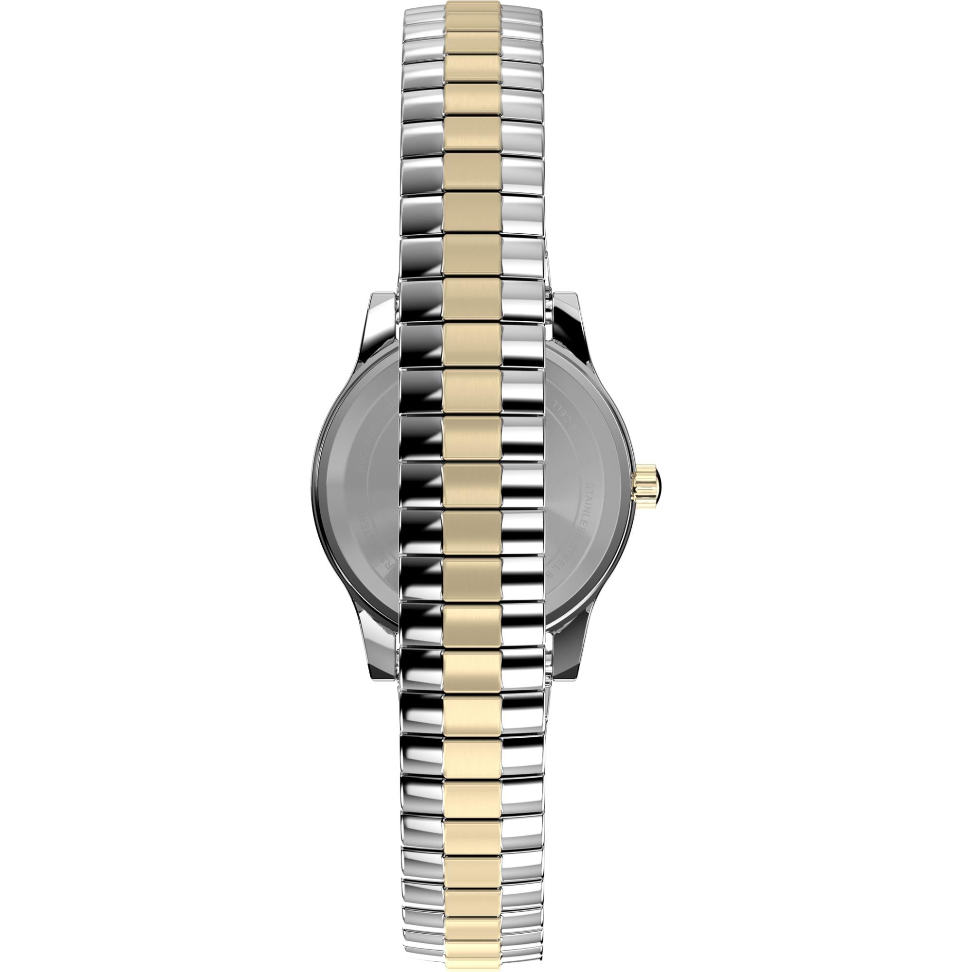 Timex Easy Reader 25mm Mother of Pearl Steel Ladies Quartz Watch TWG063400