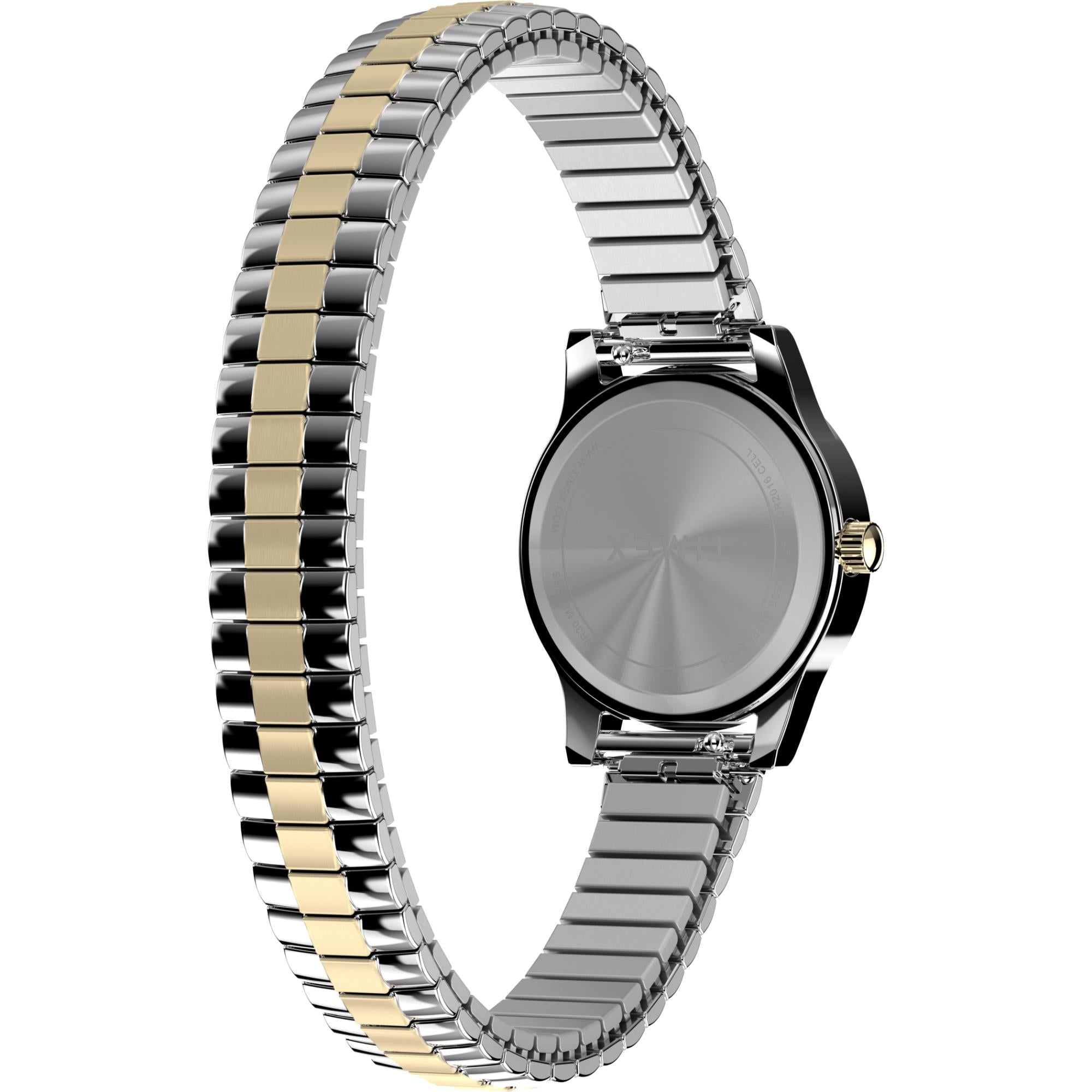 Timex Easy Reader 25mm Mother of Pearl Steel Ladies Quartz Watch TWG063400