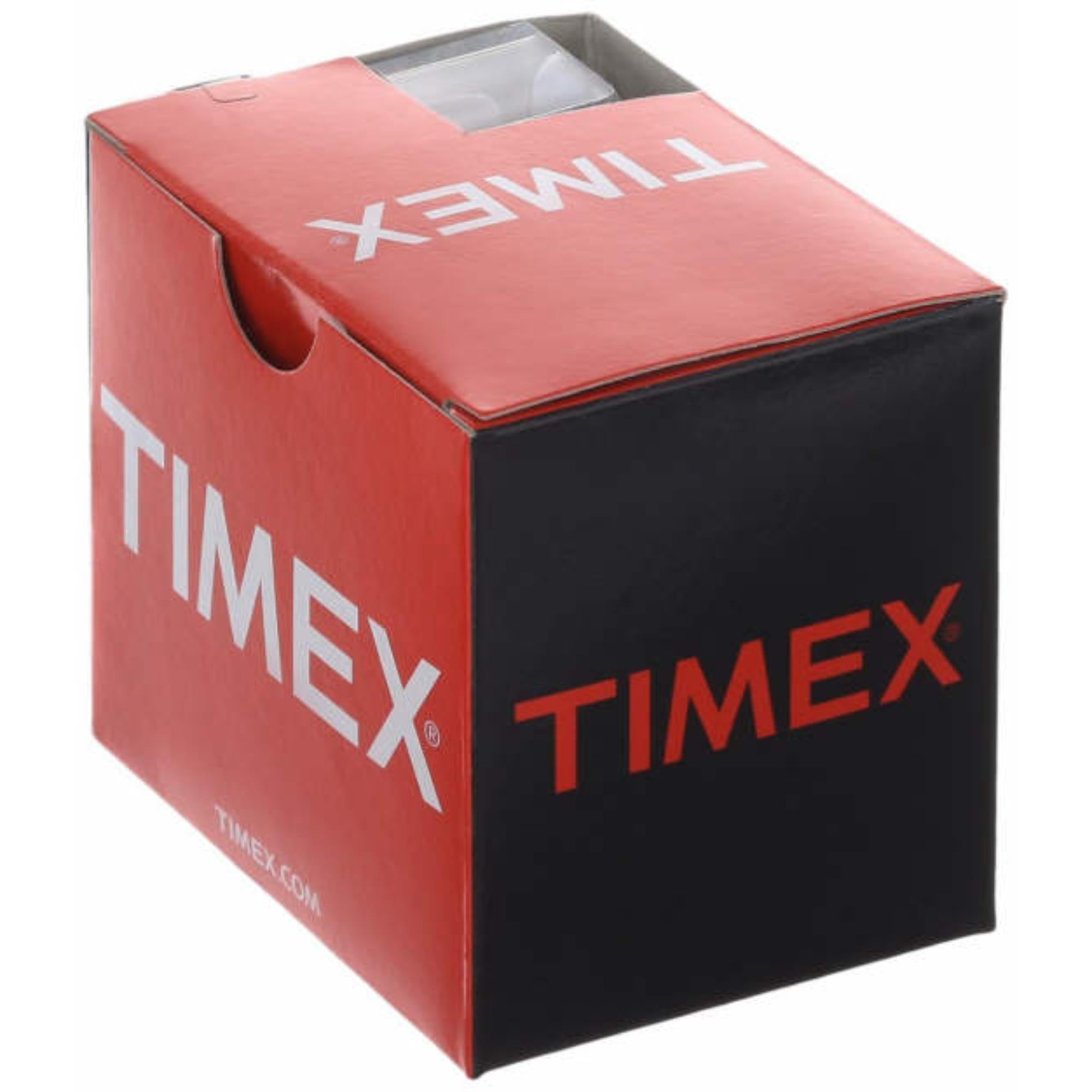 Timex City 34mm Multi-Coloured Dial Steel Ladies Quartz Watch TW2U19100