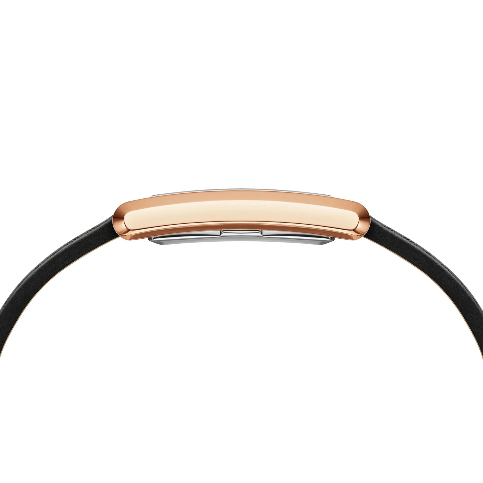 Daniel Wellington Bound 22mm Weißes Zifferblatt Leder Quarz Uhr DW00100693