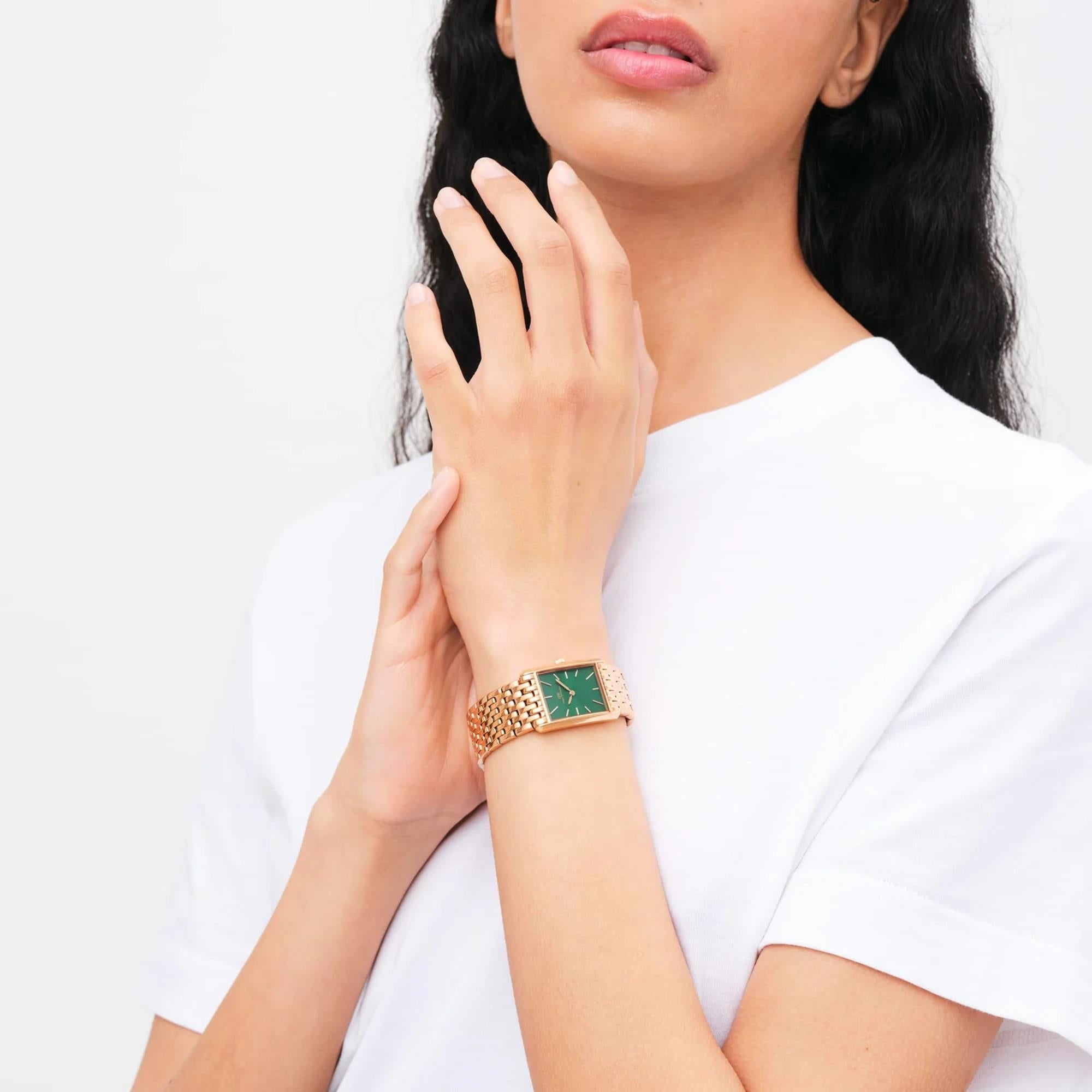 Daniel Wellington Bound Green Dial Women's Watch DW00100704