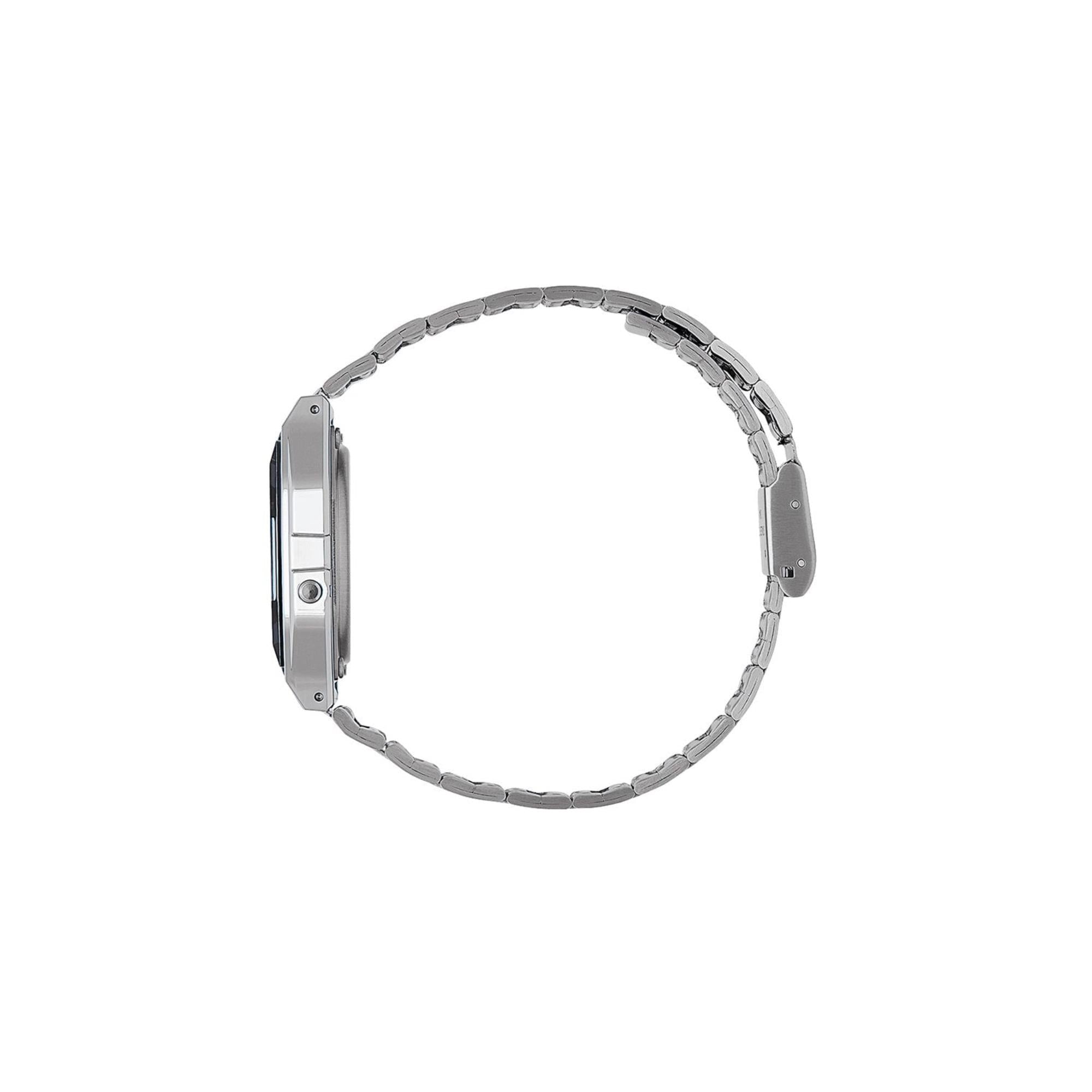 Casio Collection Quartz Digital Steel Strap Watch A163WA-1QES