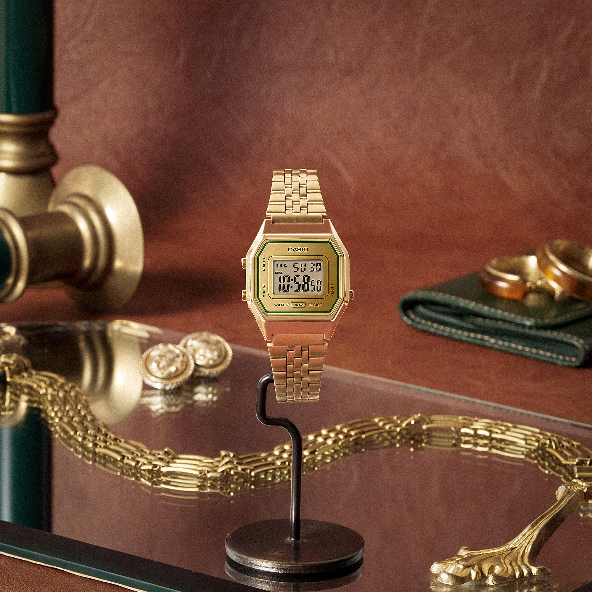 Casio Vintage Digital Steel Watch LA680WEGV-9AEF