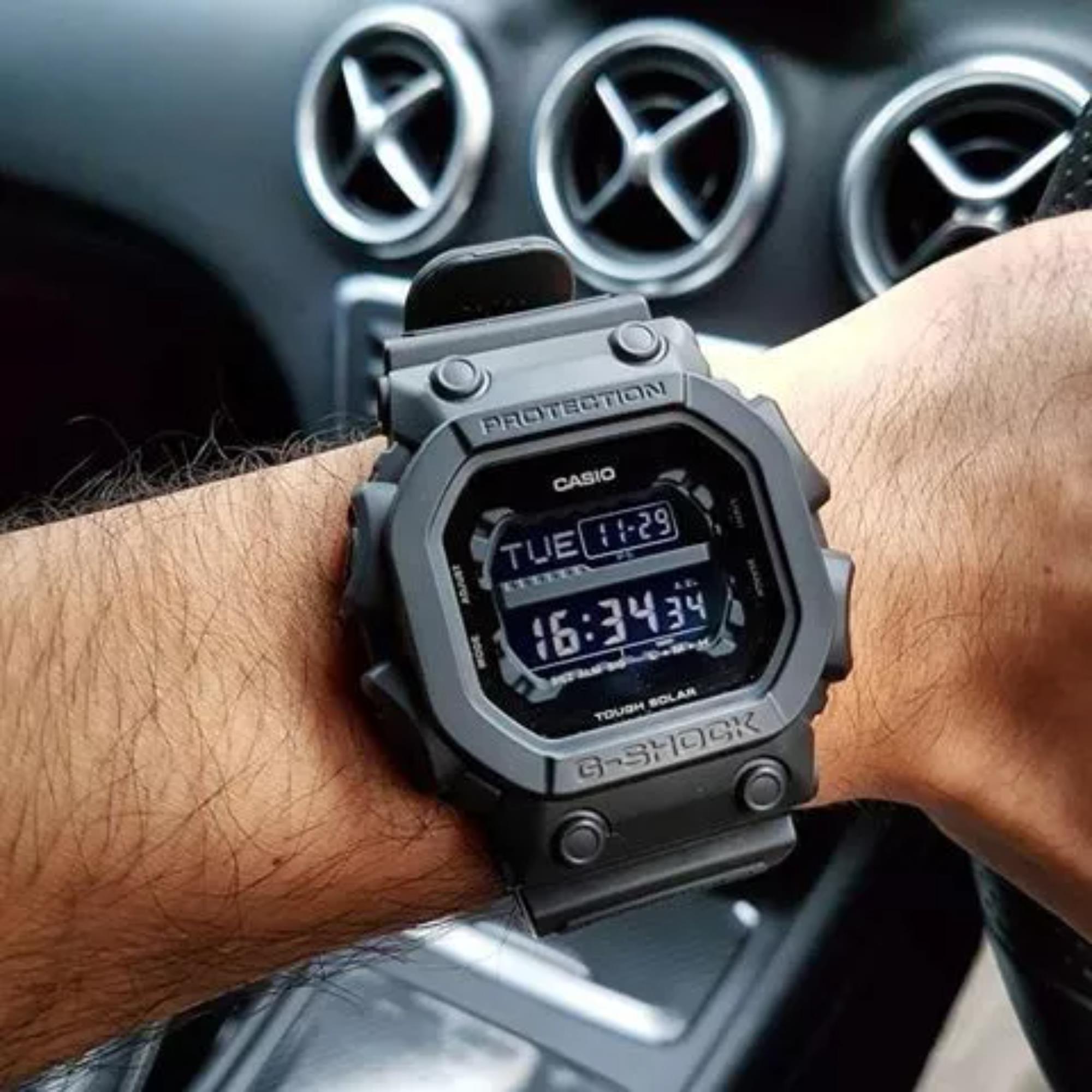 Casio G-Shock Quartz Digital Black Resin Strap Men's Watch GX-56BB-1ER - WatchNation