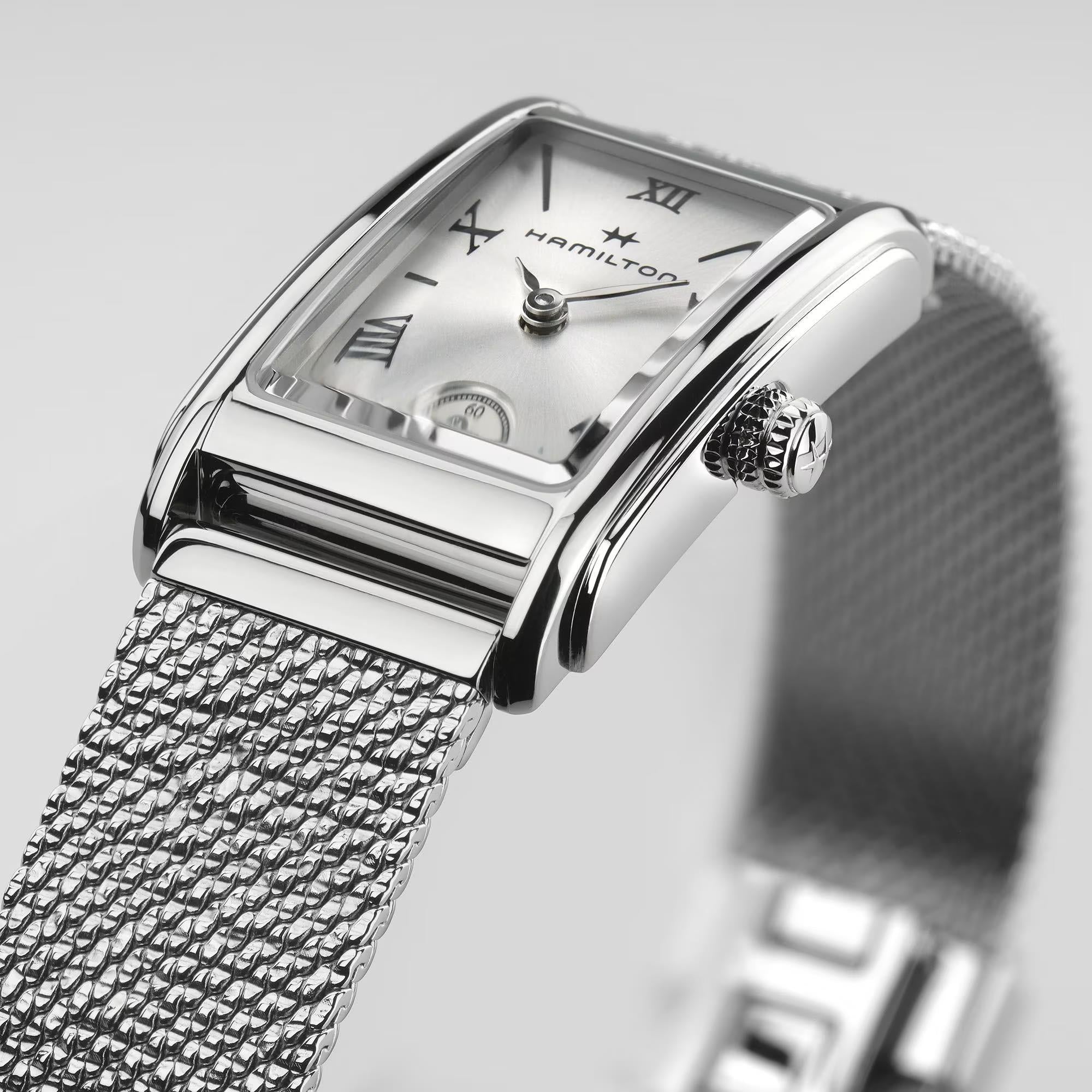 Hamilton American Classic 19mm Silver Dial Steel Ladies Quartz Watch H11221150