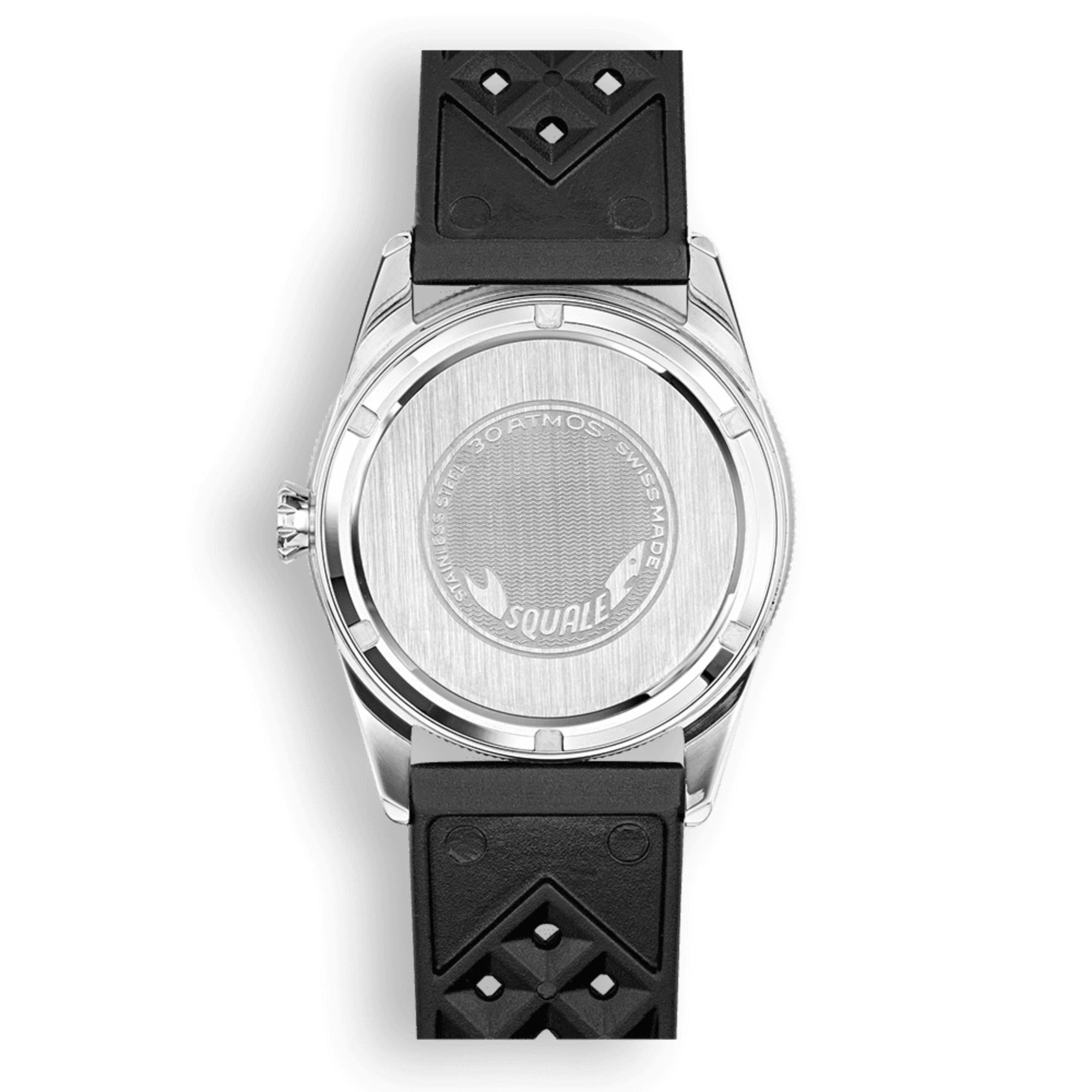 Squale Sub-39 GMT Vintage Automatik Grünes Zifferblatt Gummiband Herrenarmbanduhr SUB-39GMGR.HT