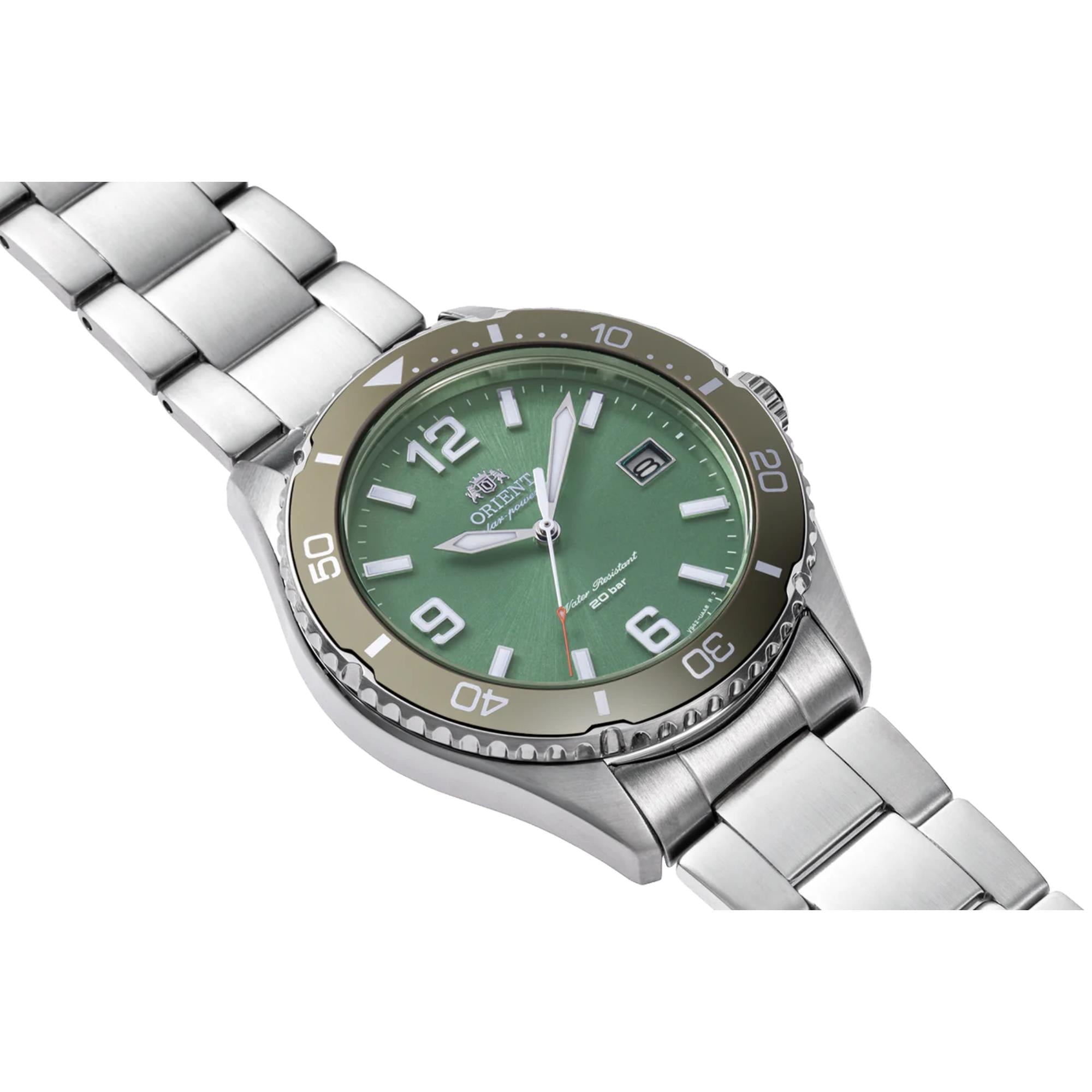 Orient RA-WJ0001E10B Mako Solar Quartz Men's Watch