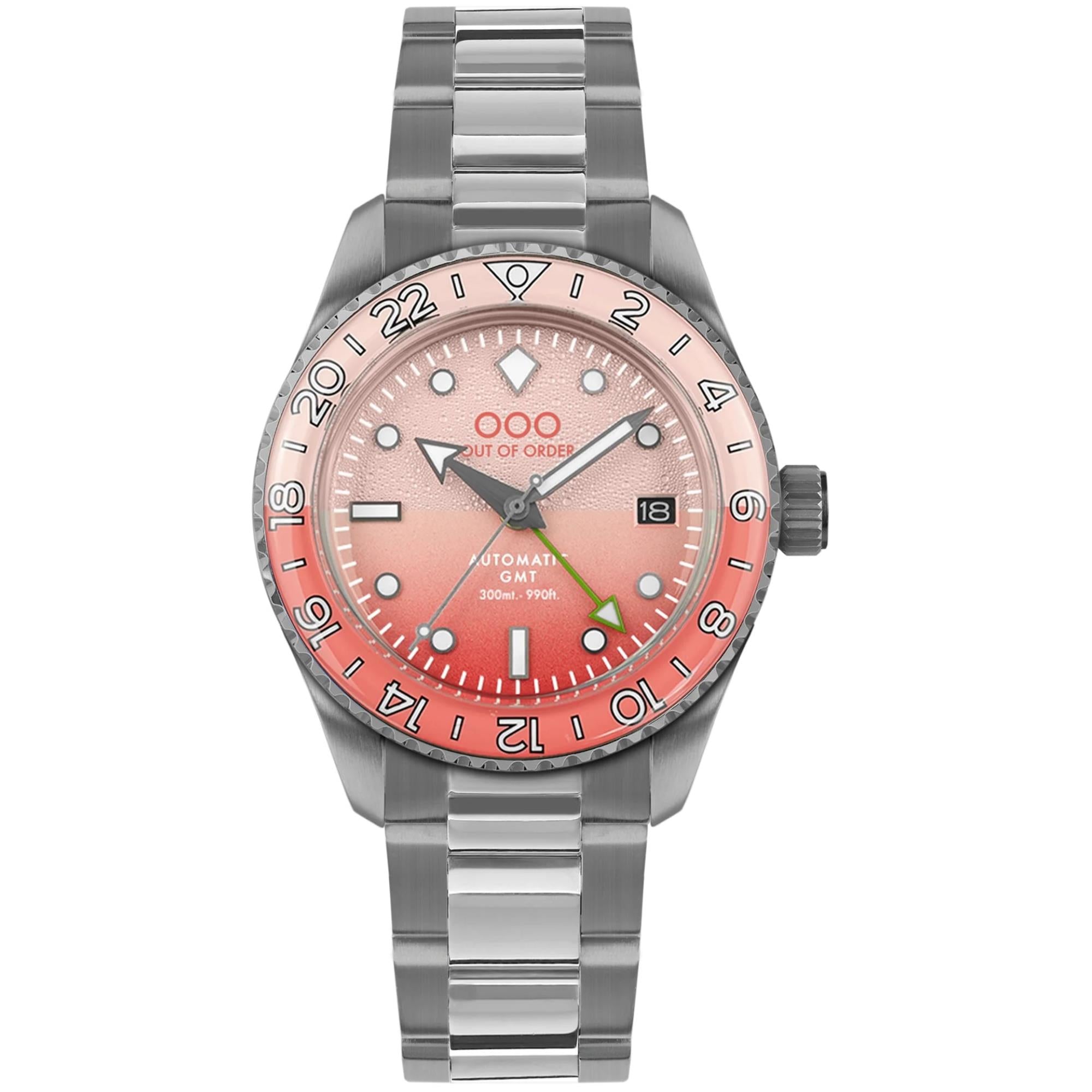 Out Of Order OOO.001-25.PA.BAND.SS Shaker GMT Men's Watch