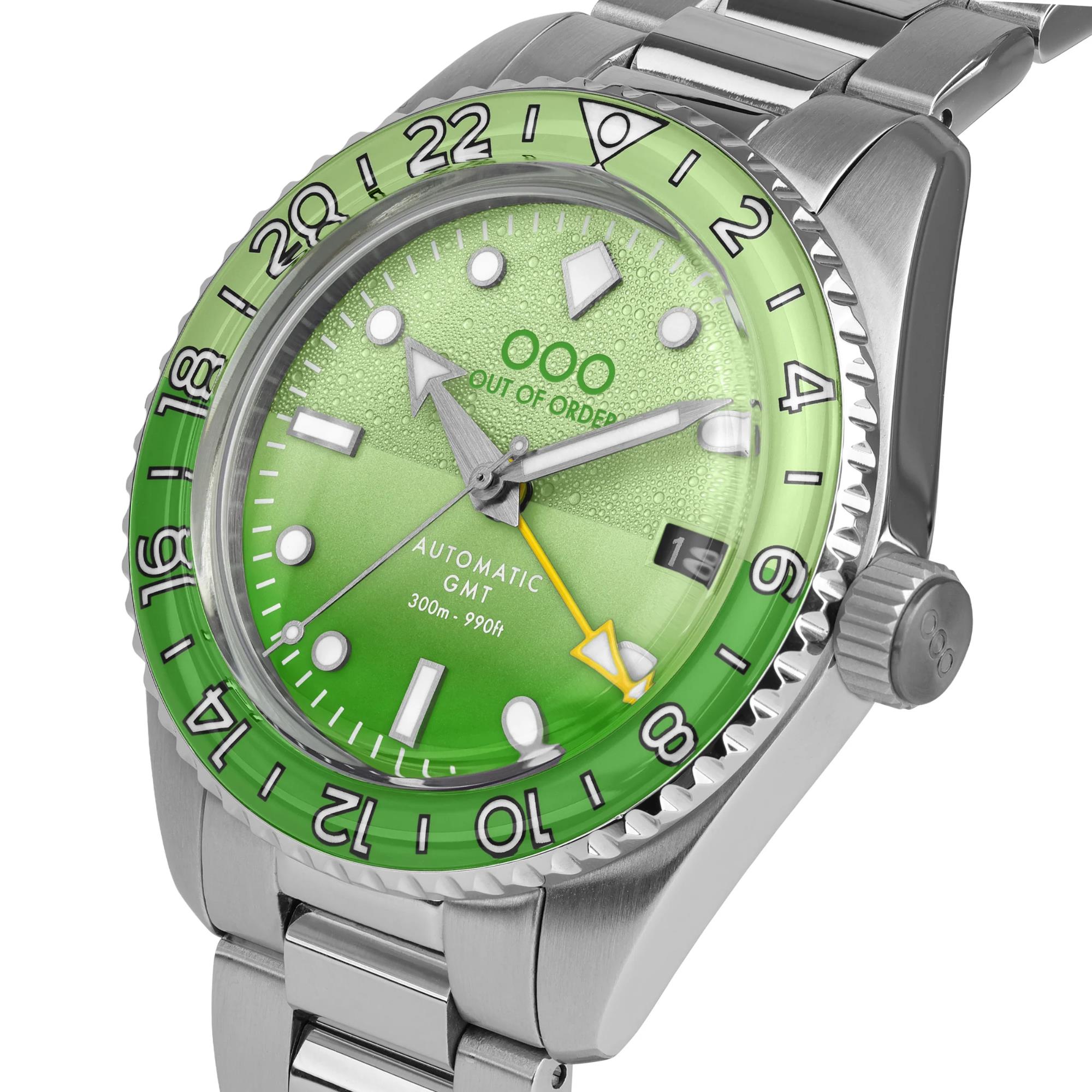 Out Of Order OOO.001-25.MI.BAND.SS Shaker GMT Men's Watch