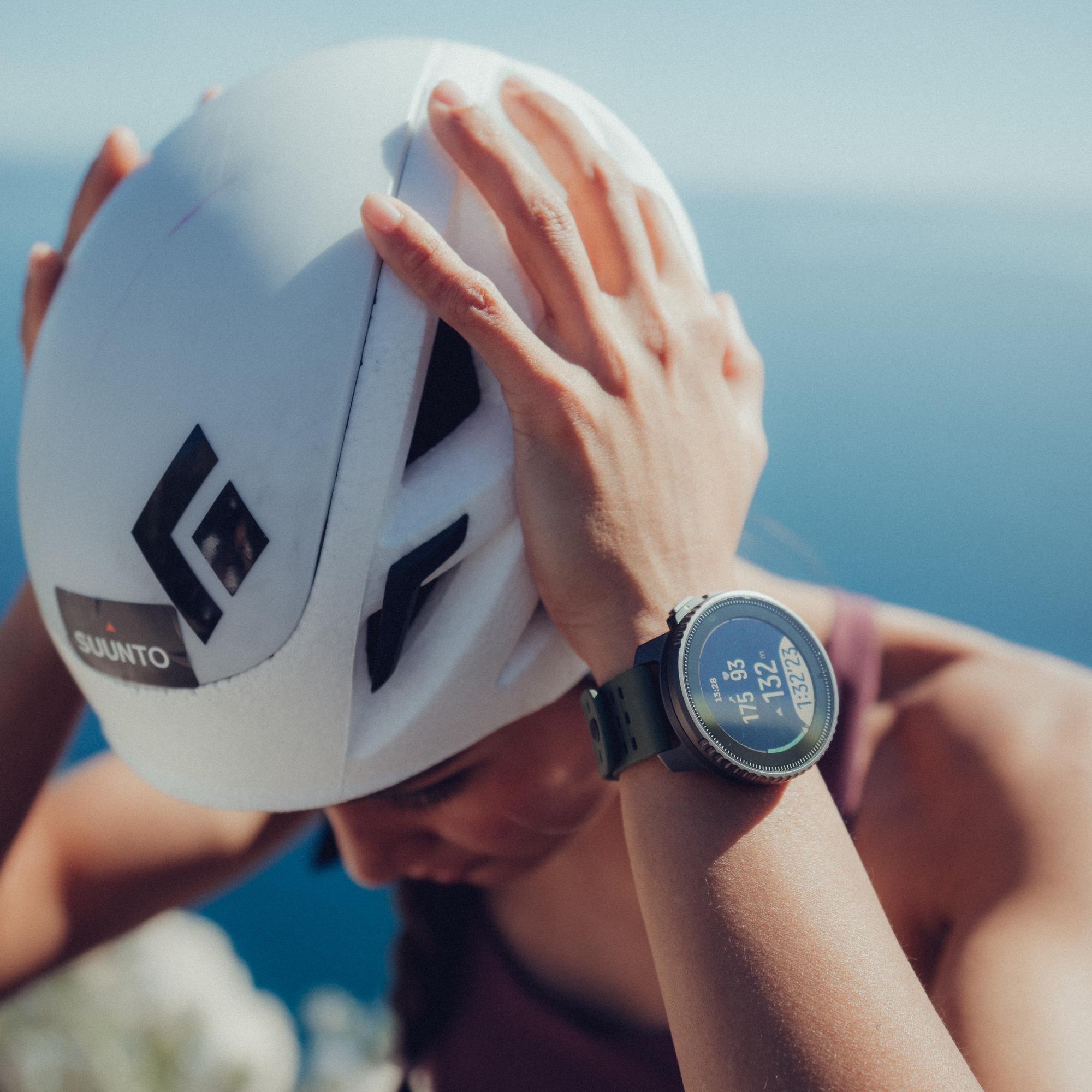 Suunto SS050859000 Vertical Titanium Digital Smart Watch