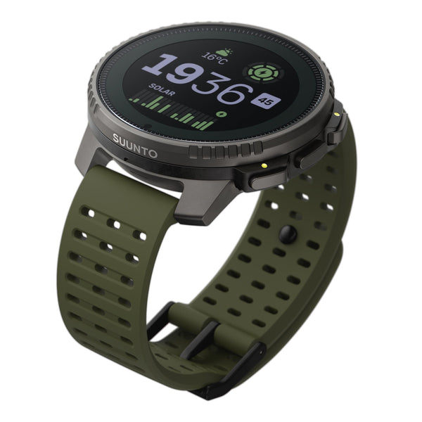 Suunto SS050859000 Vertical Titanium Digital Smart Watch