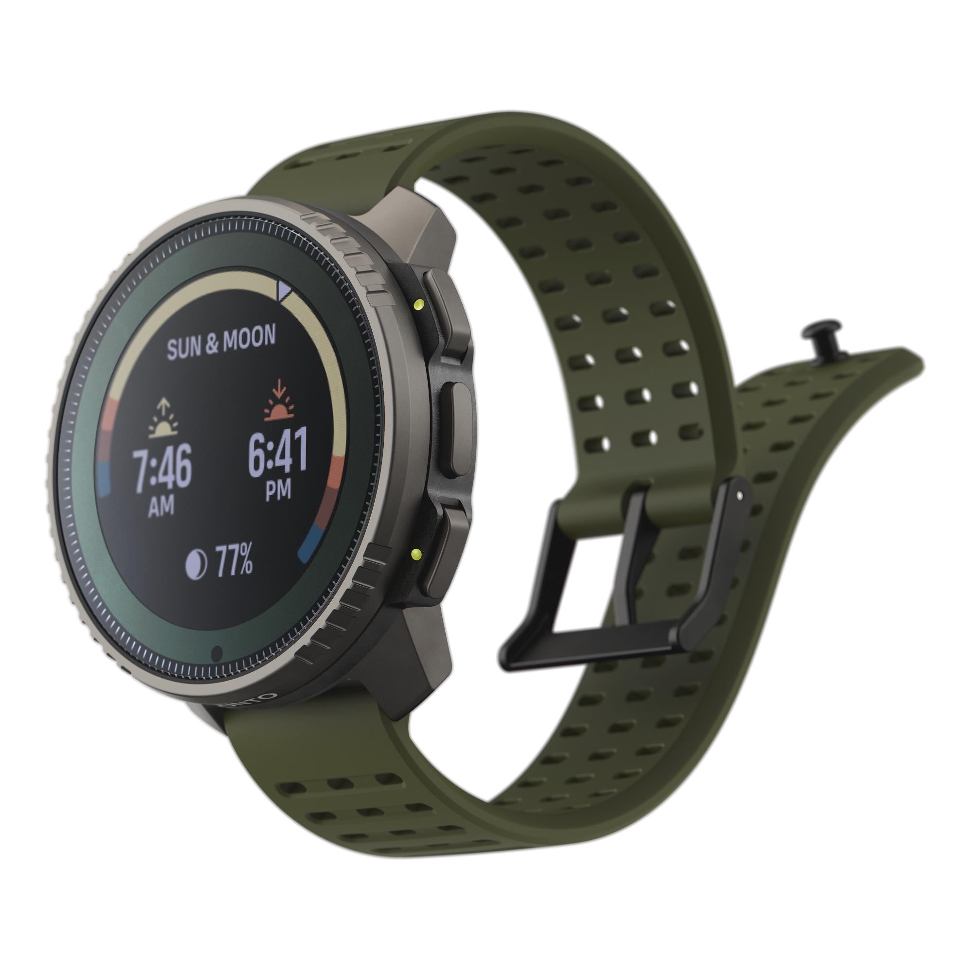 Suunto SS050859000 Vertical Titanium Digital Smart Watch