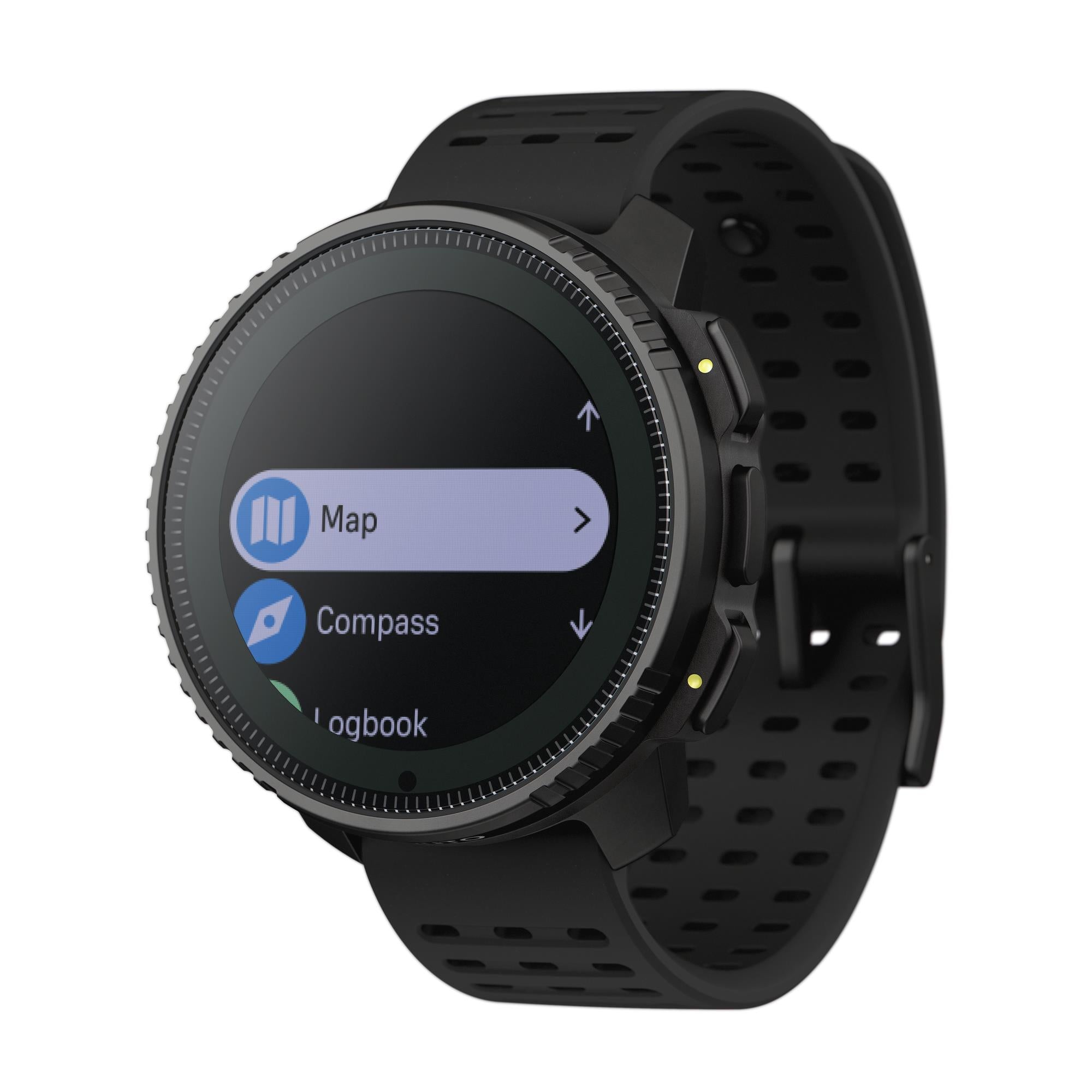 Suunto SS050978000 Vertical Solar All Black Digital Smart Watch