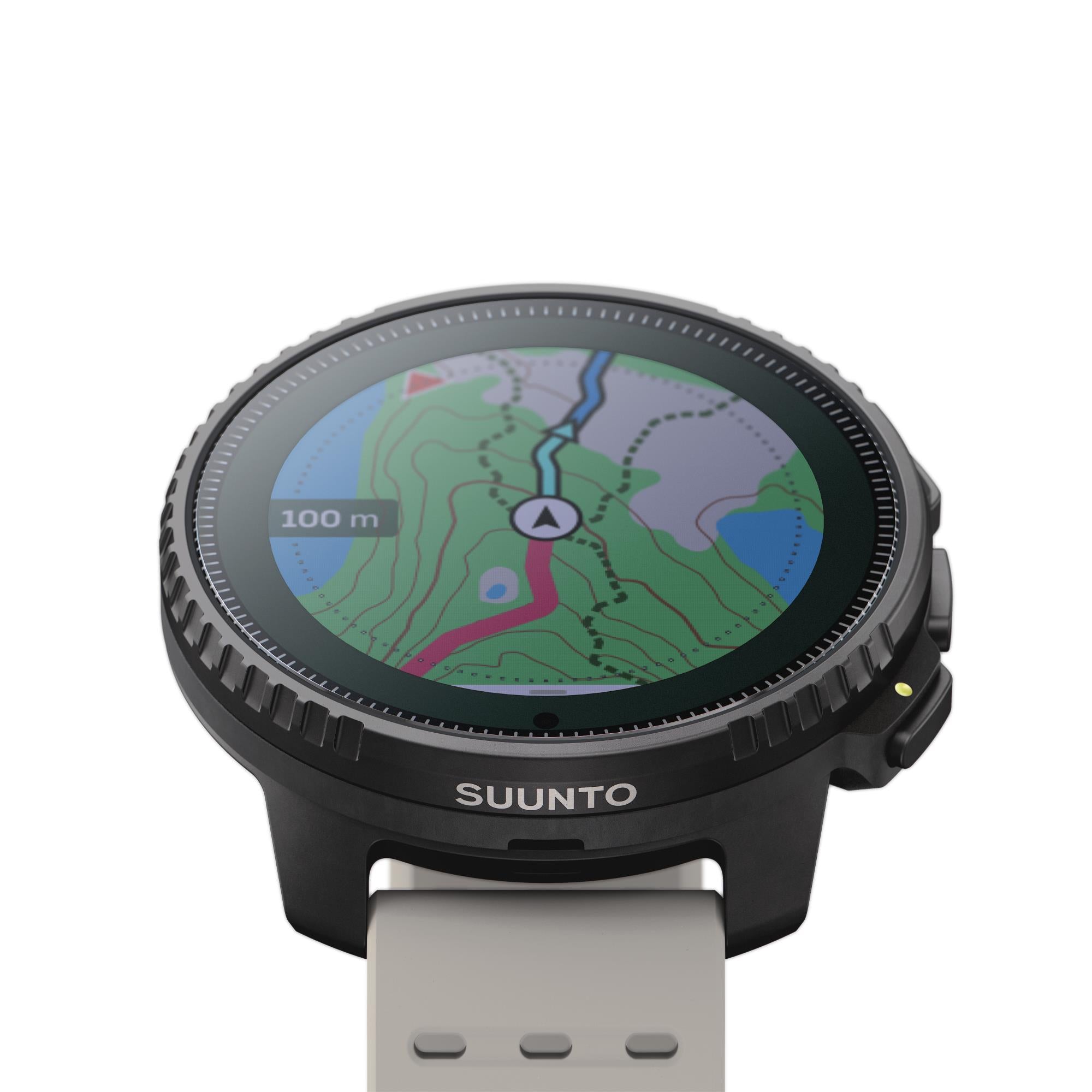 Suunto SS050986000 Vertical Steel Digital Smart Watch