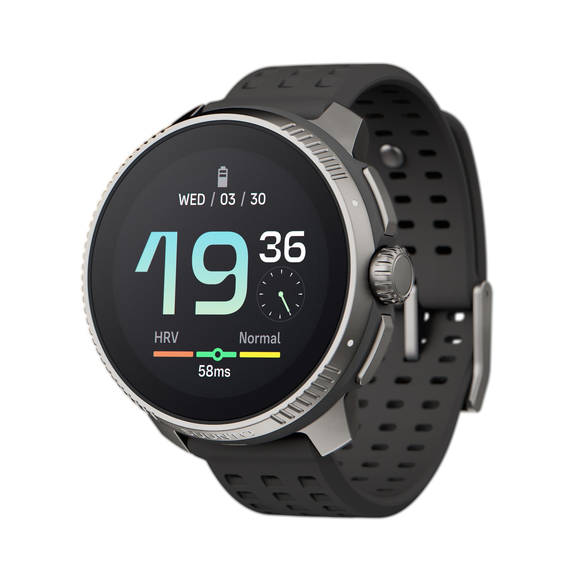 Suunto SS050932000 Race Titanium Charcoal Digital Smart Watch