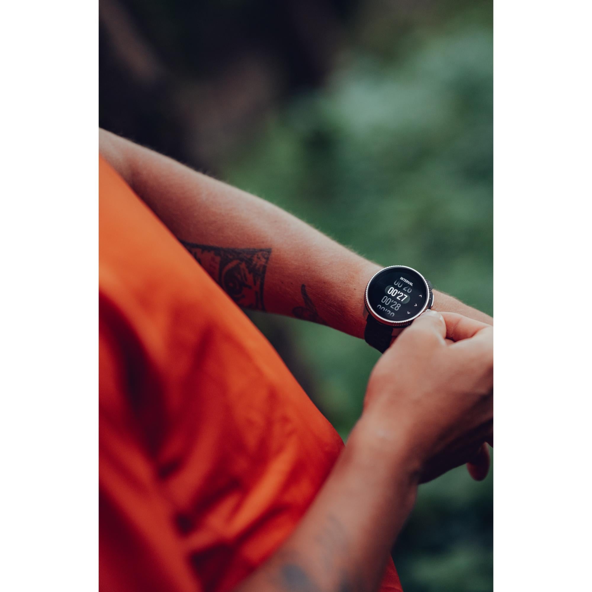 Suunto SS050932000 Race Titanium Charcoal Digital Smart Watch
