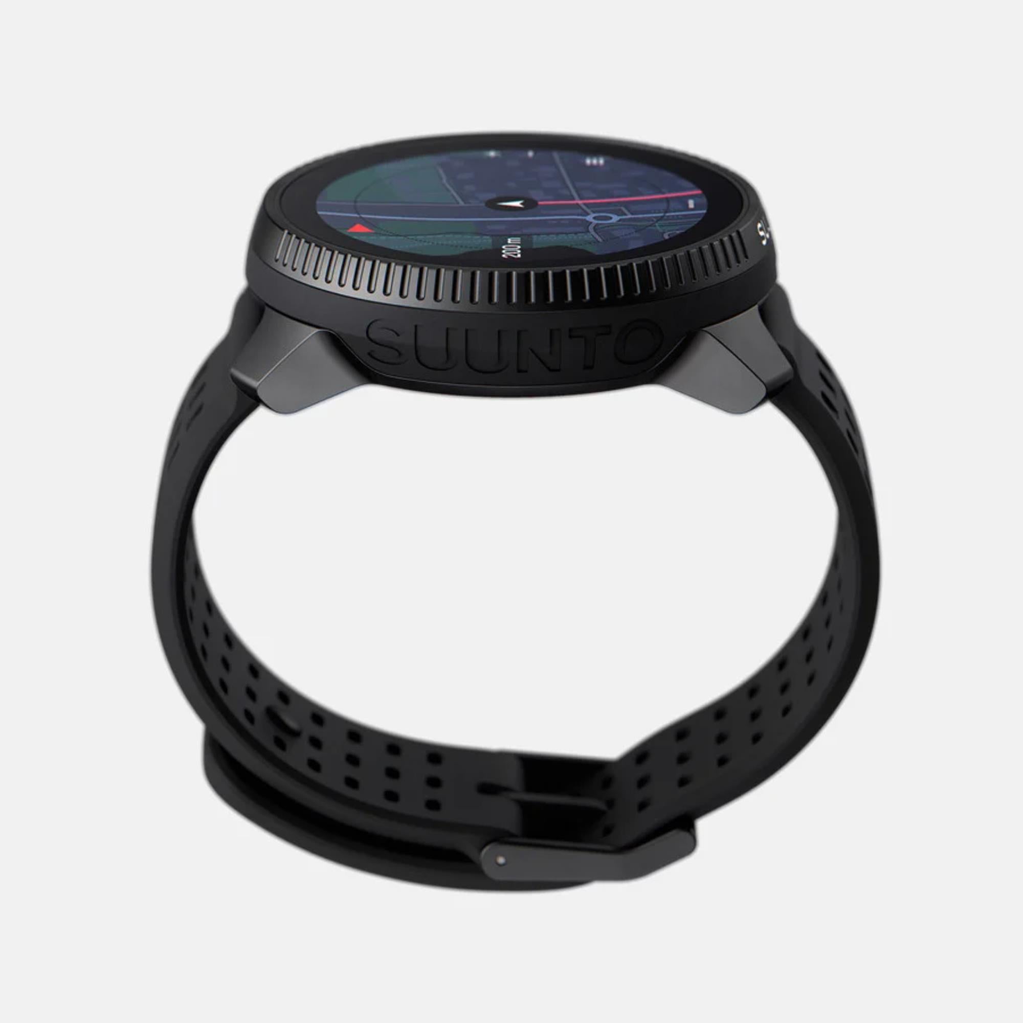 Suunto Race All Black Digital Silicone Smart Watch SS050929000