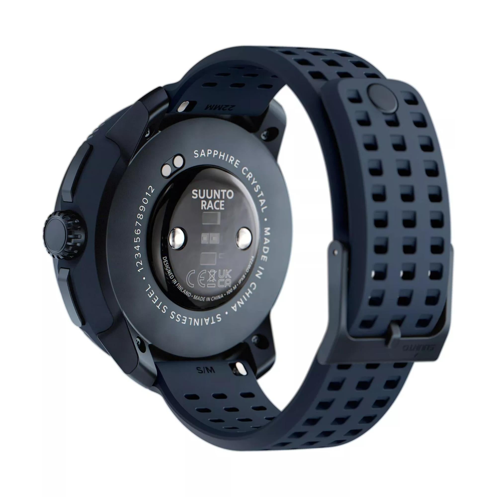 Suunto SS050930000 Race Midnight Digital Unisex Smart Watch
