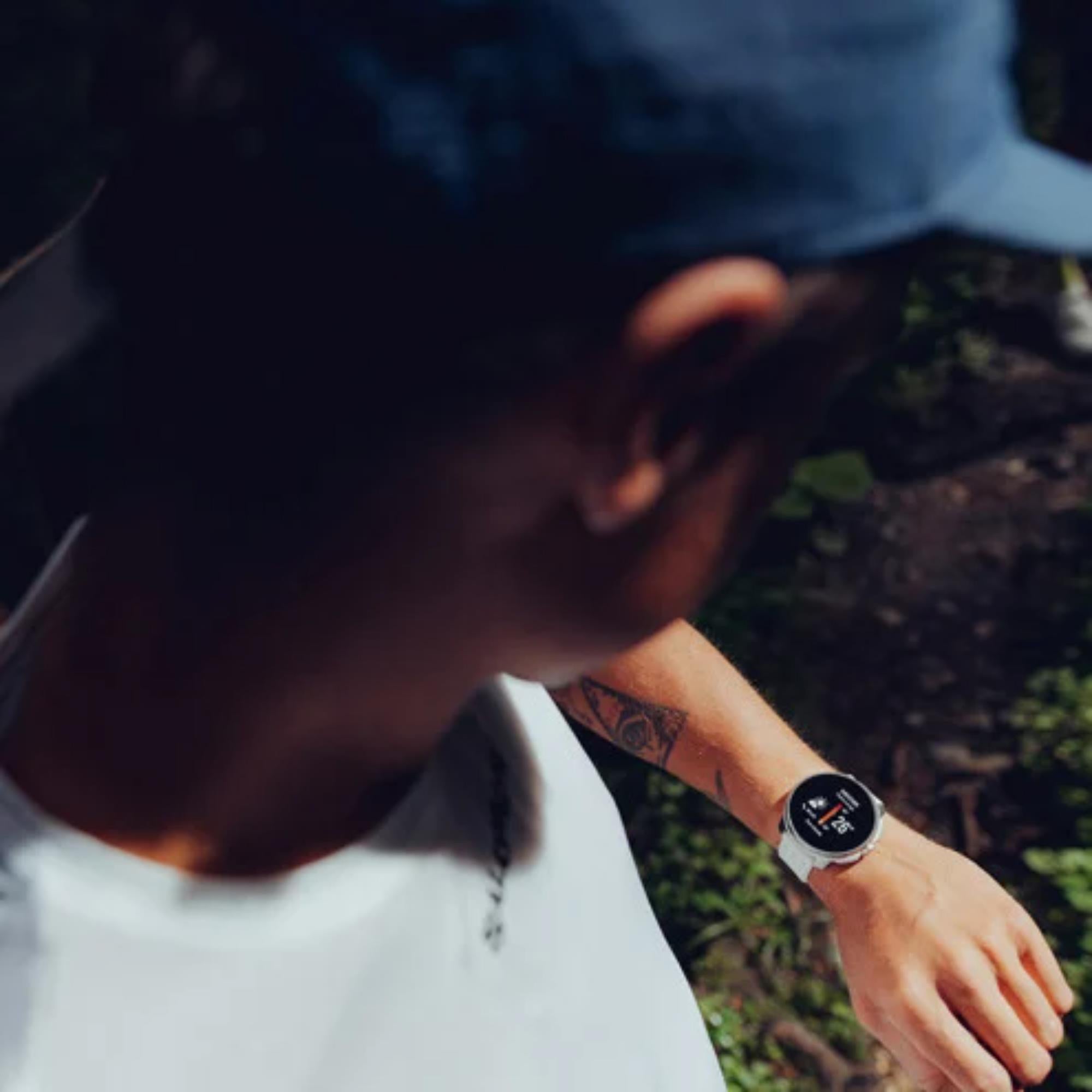  Suunto SS050931000 Race Birch Digital Smart Fitness Watch