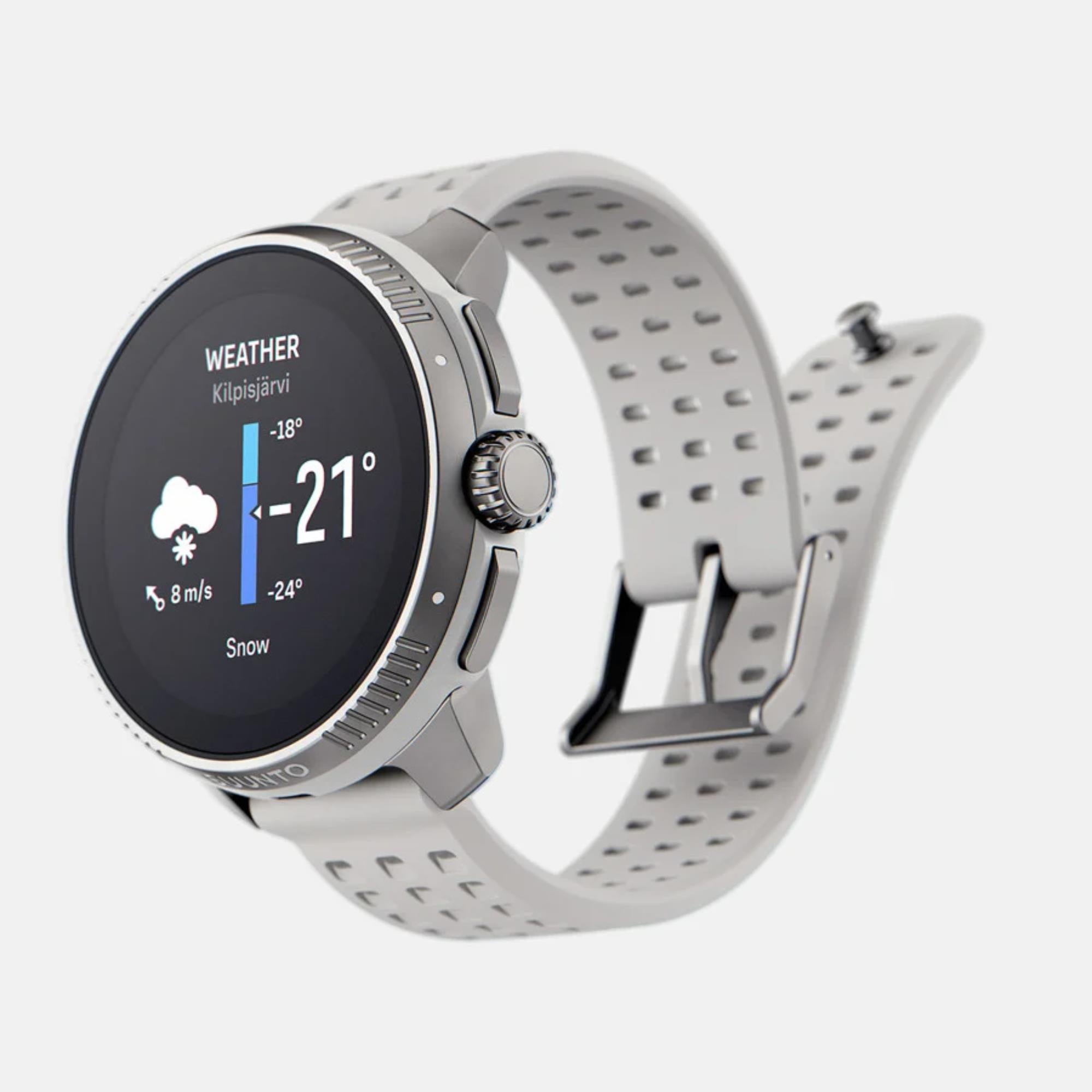 Suunto SS050931000 Race Birch Digital Smart Fitness Watch